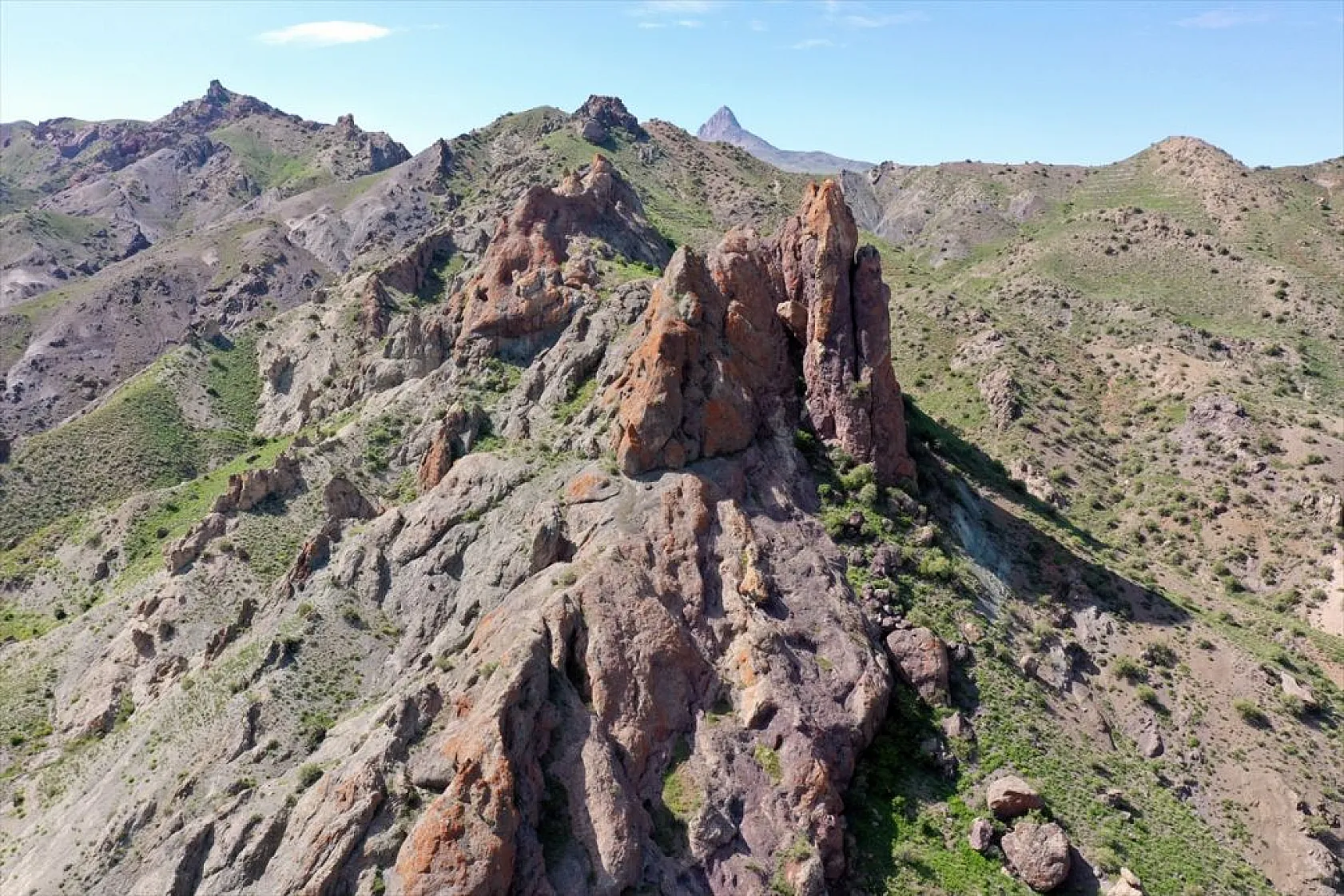 Hadımlı Kayalıkları kaya tırmanışı tutkunlarının rotasına girdi