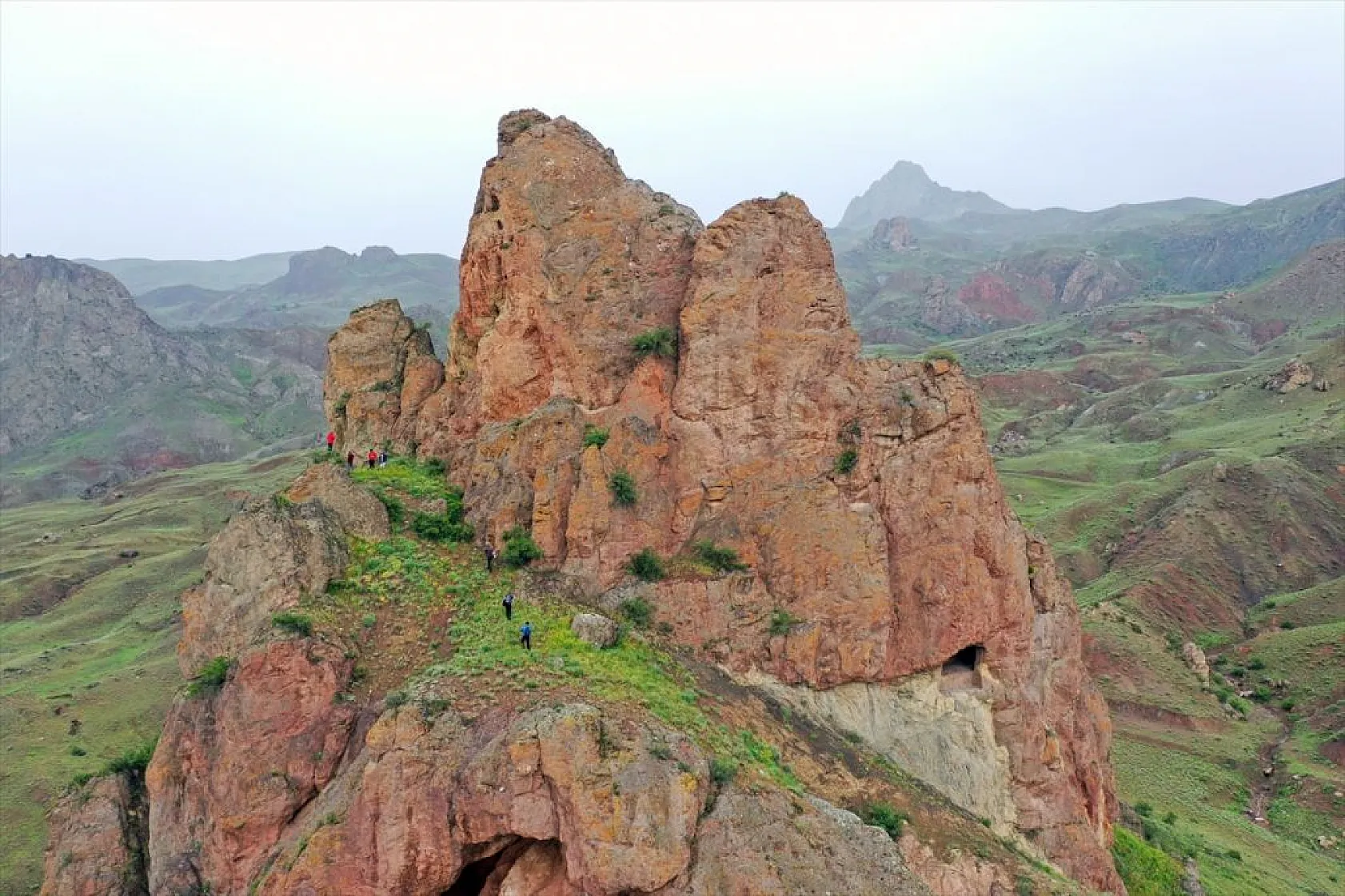 Hadımlı Kayalıkları kaya tırmanışı tutkunlarının rotasına girdi