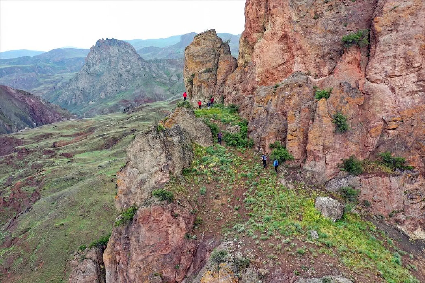 Hadımlı Kayalıkları kaya tırmanışı tutkunlarının rotasına girdi
