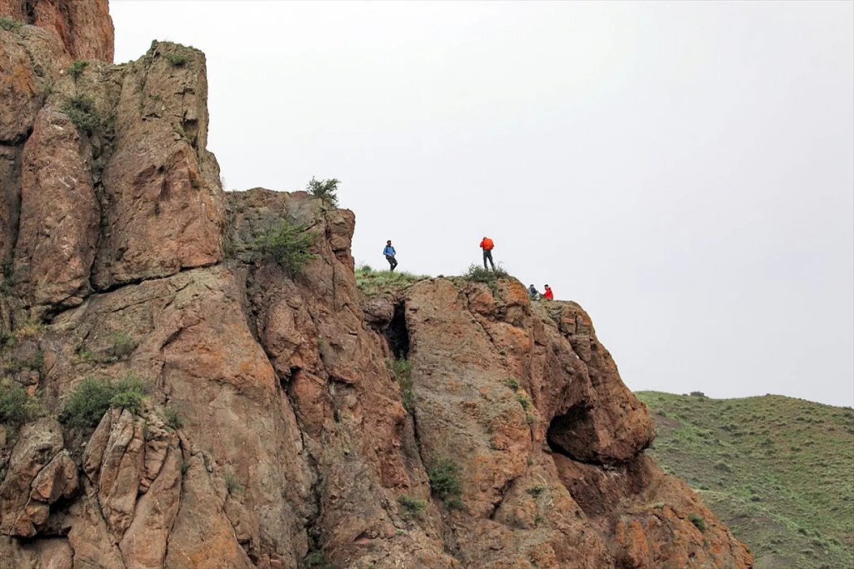 Hadımlı Kayalıkları kaya tırmanışı tutkunlarının rotasına girdi
