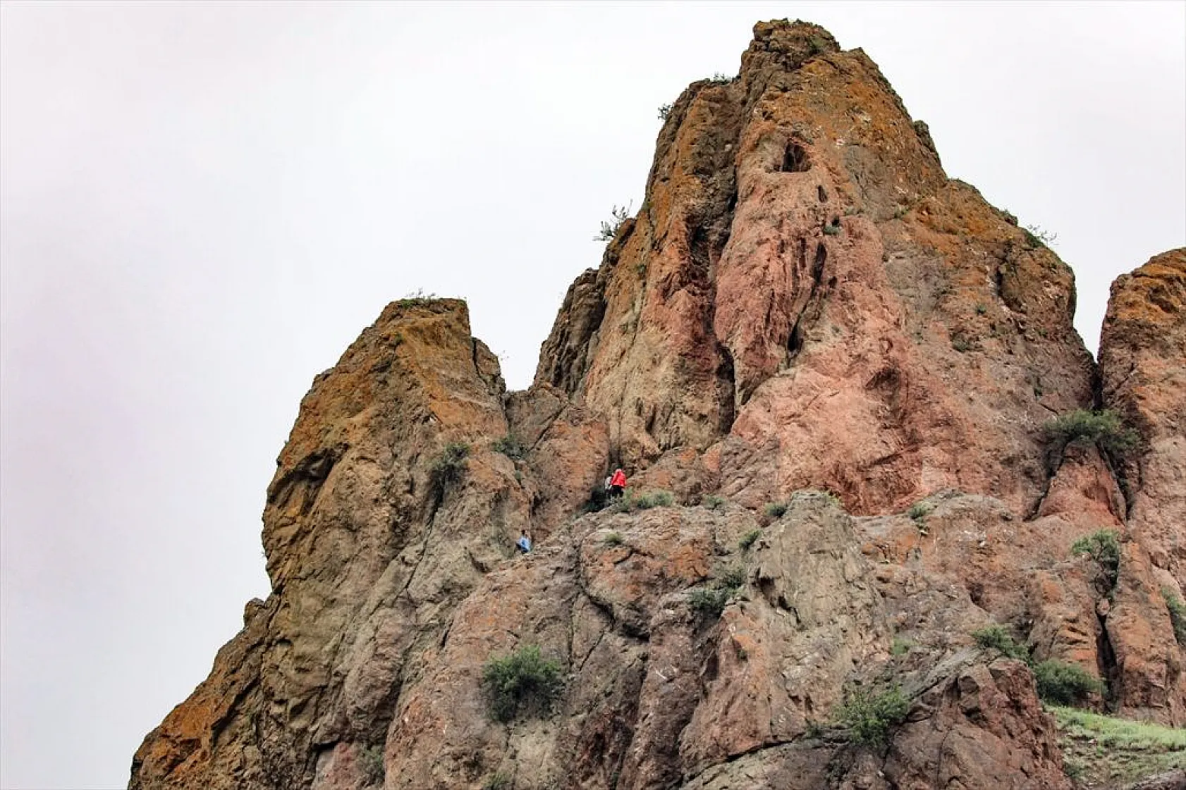 Hadımlı Kayalıkları kaya tırmanışı tutkunlarının rotasına girdi