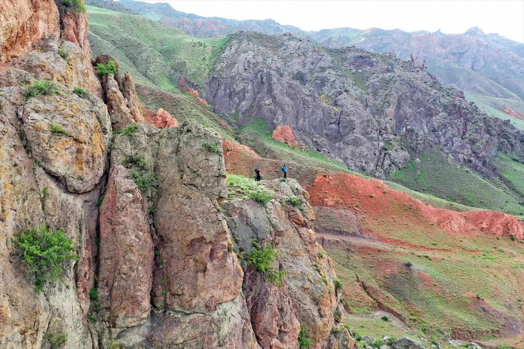 Hadımlı Kayalıkları kaya tırmanışı tutkunlarının rotasına girdi
