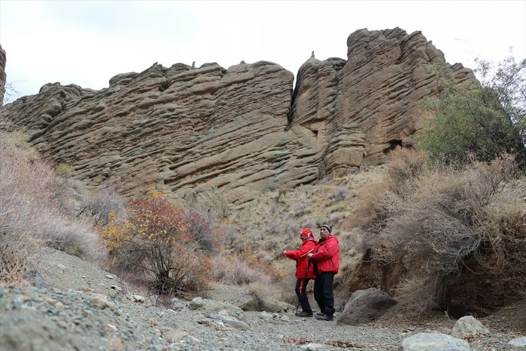 Karagüney Kanyonu dağcıların yeni rotası oldu