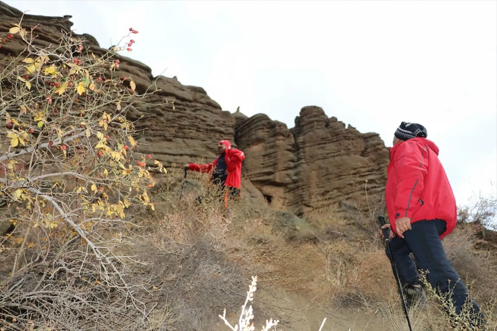 Karagüney Kanyonu dağcıların yeni rotası oldu