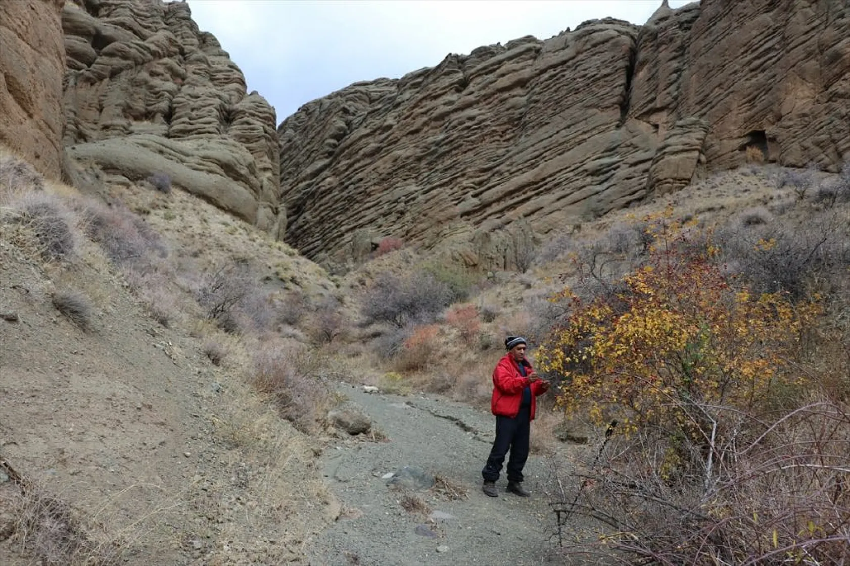 Karagüney Kanyonu dağcıların yeni rotası oldu