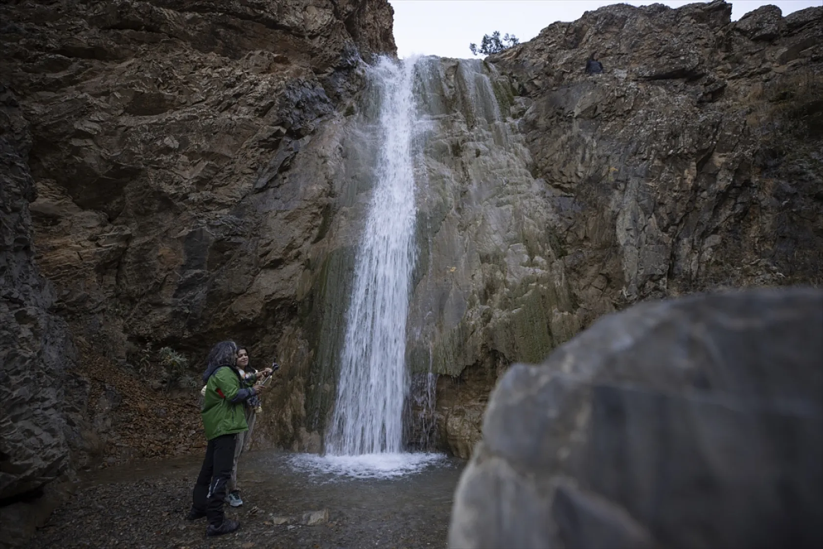 Salördek ormanları güz renklerine büründü