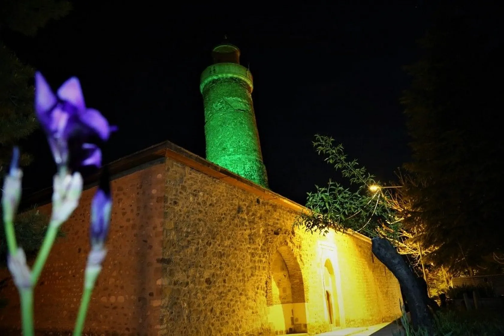 Harput'ta muhteşem gece fotoğrafları