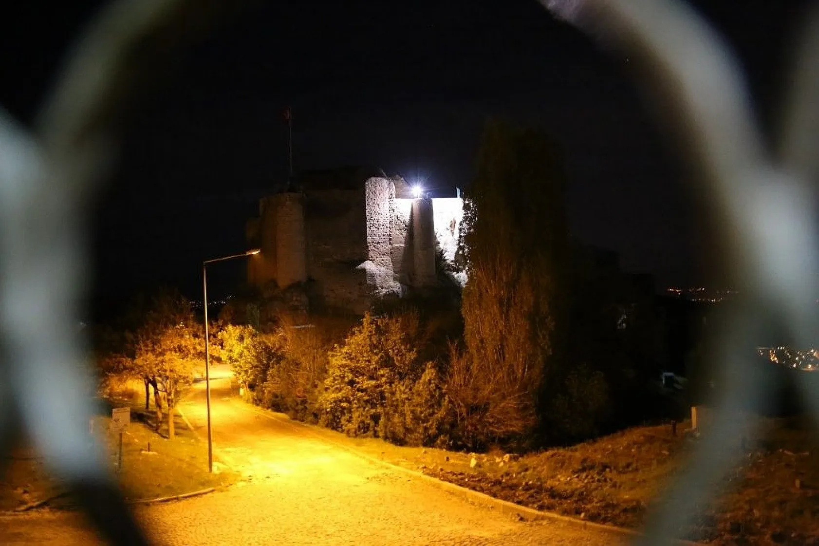 Harput'ta muhteşem gece fotoğrafları