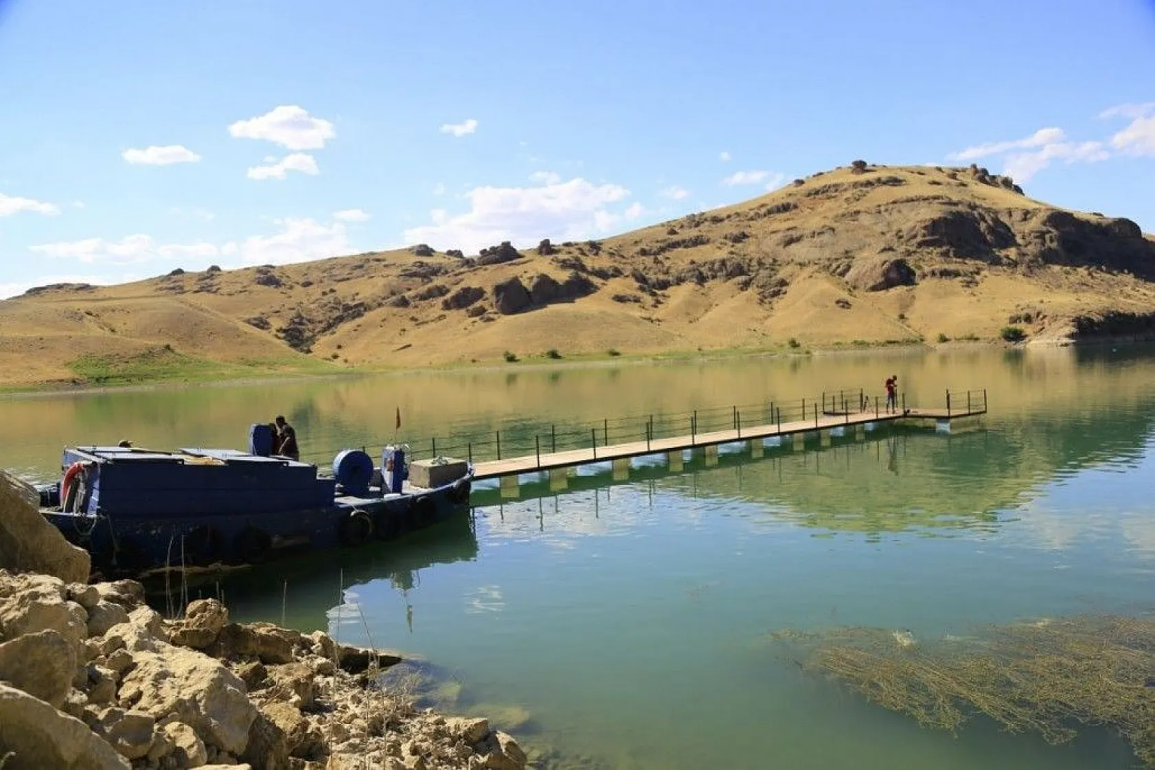 9 milyon yıllık kanyonlar için iskeleler kuruldu