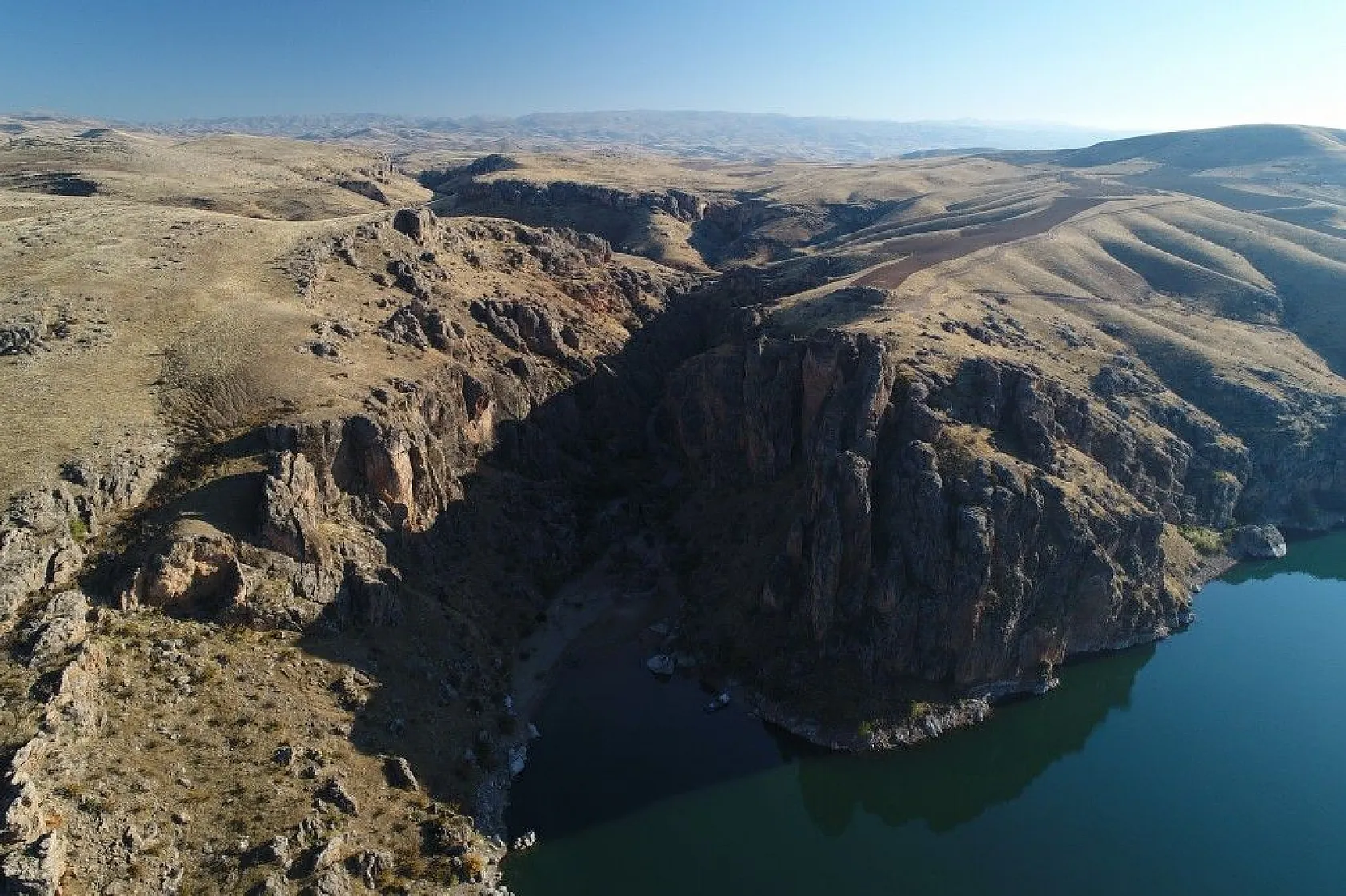 Kanyonlar yaban hayata ev sahipliği yapıyor