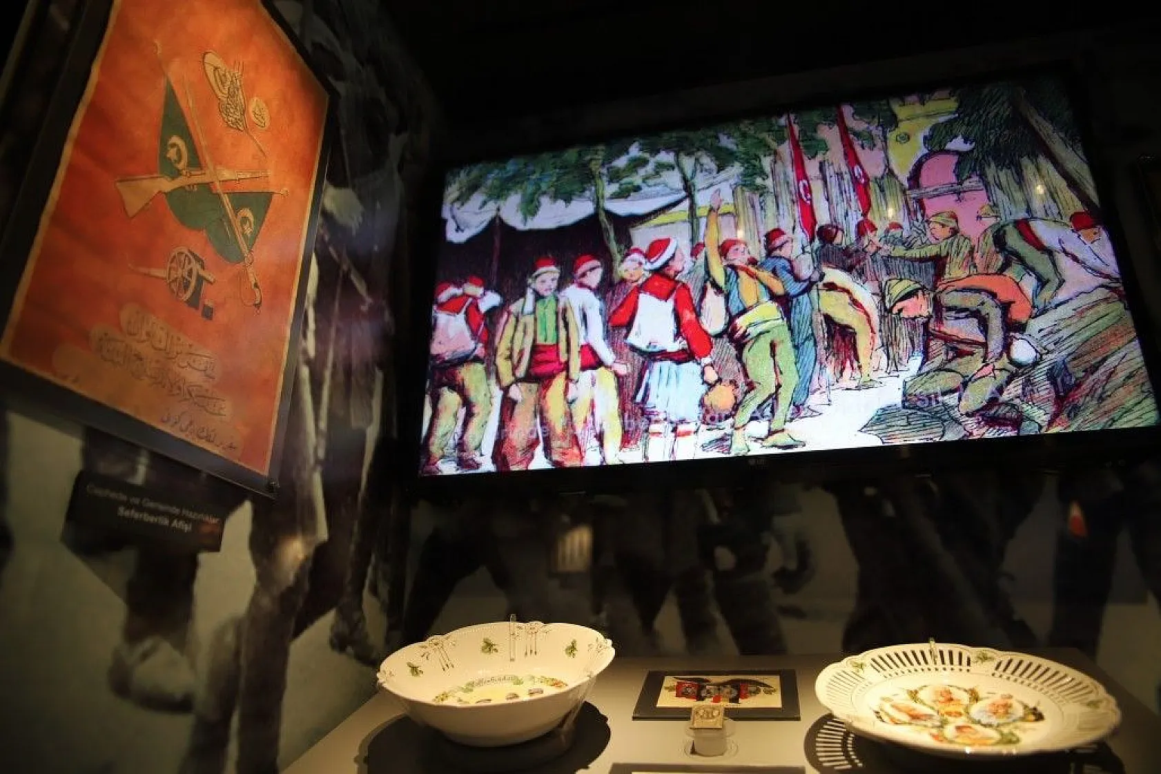 Çanakkale Savaşları Mobil Müzesi'nin 40'ıncı durağı Elazığ oldu