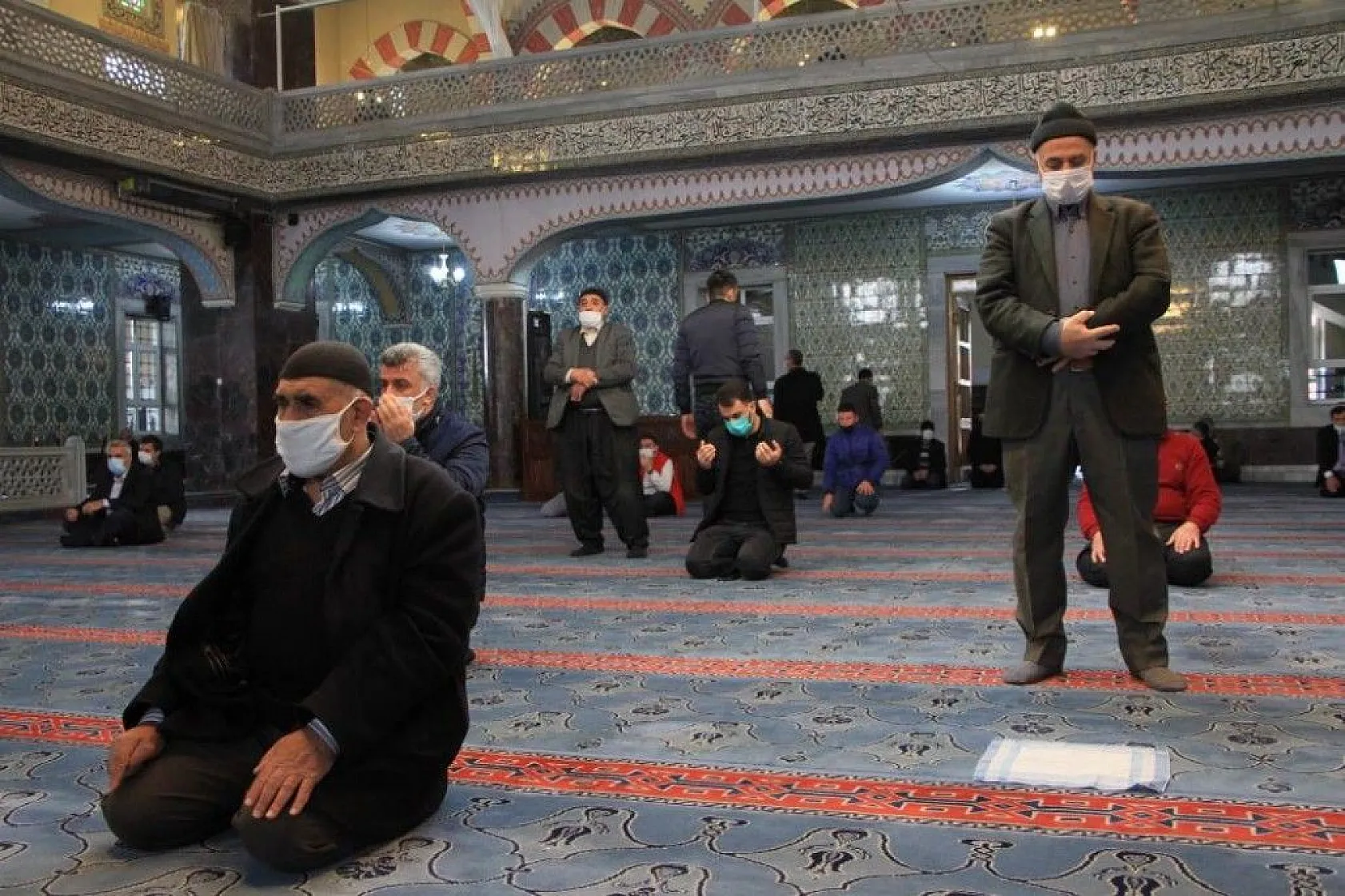 İzzet Paşa Camii'nde duygulu anlar yaşandı