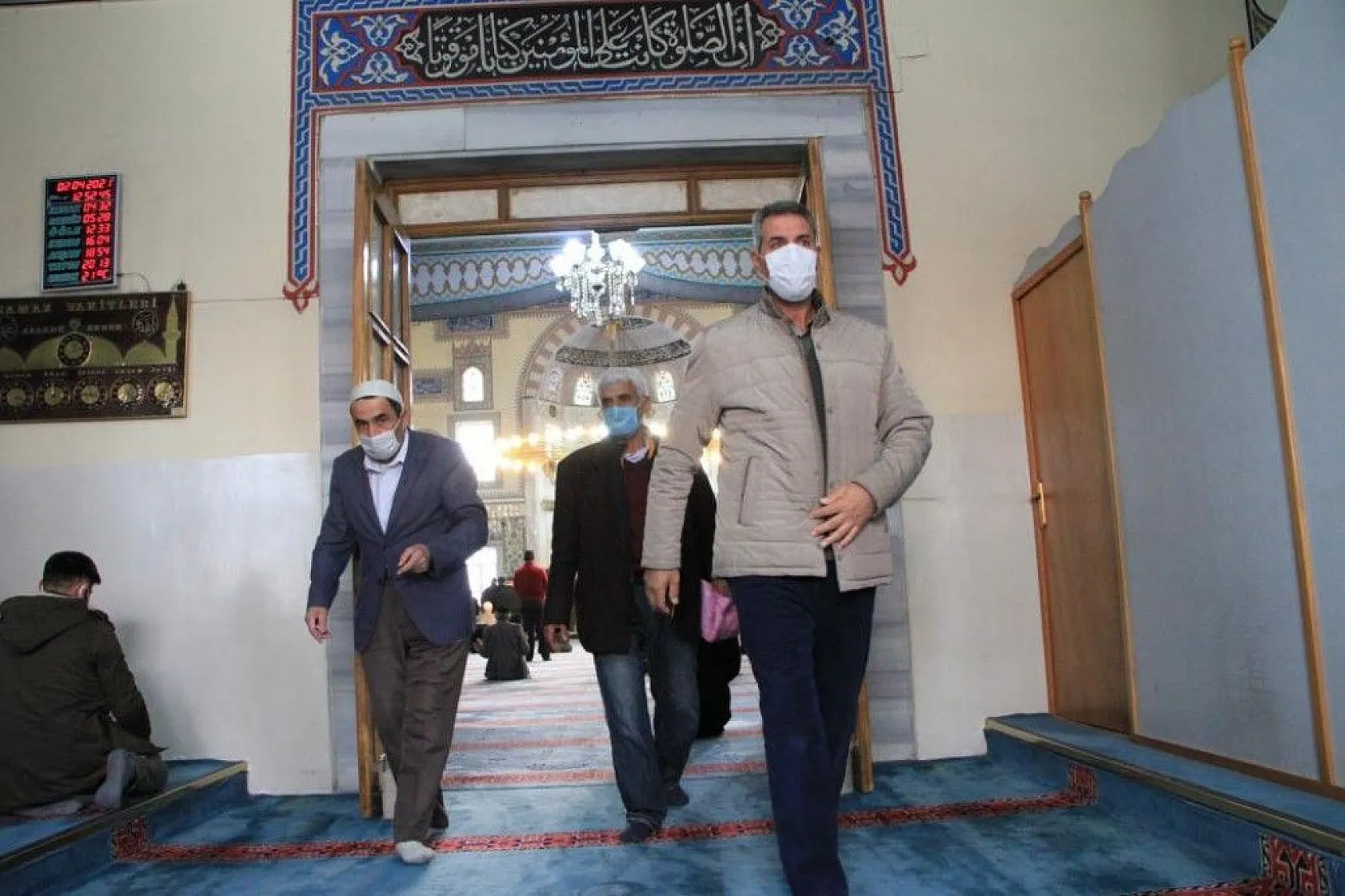 İzzet Paşa Camii'nde duygulu anlar yaşandı