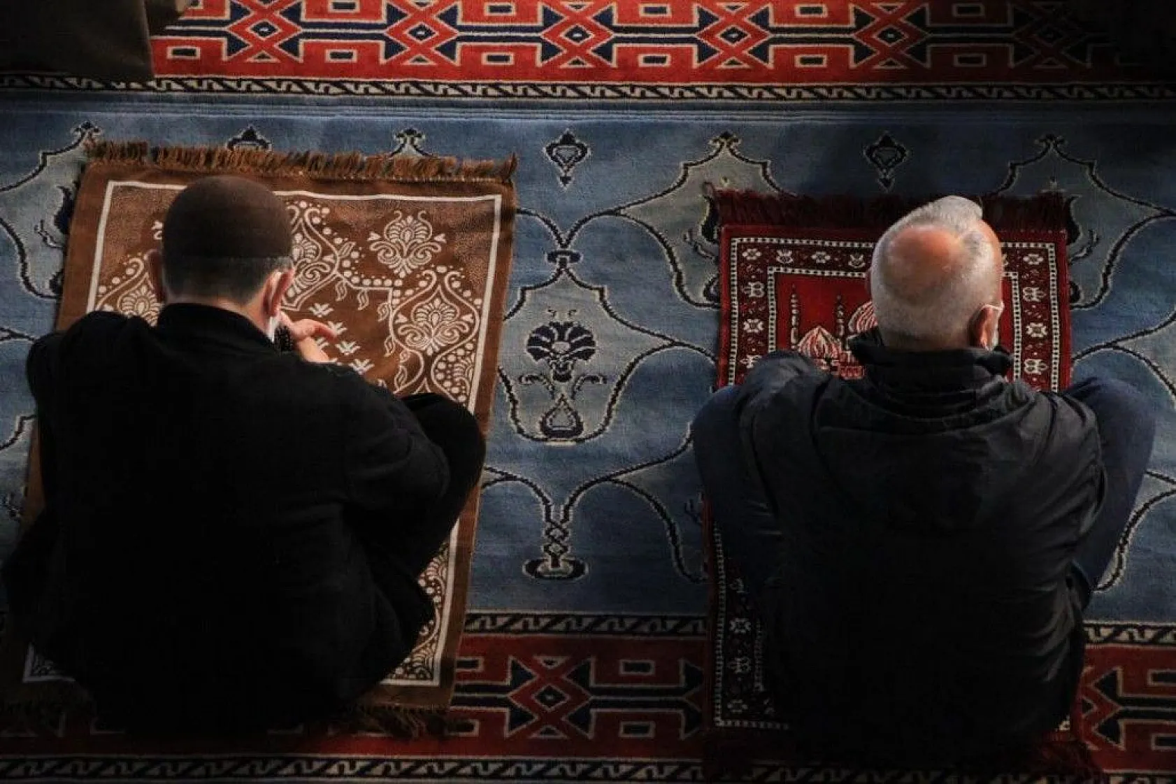 İzzet Paşa Camii'nde duygulu anlar yaşandı