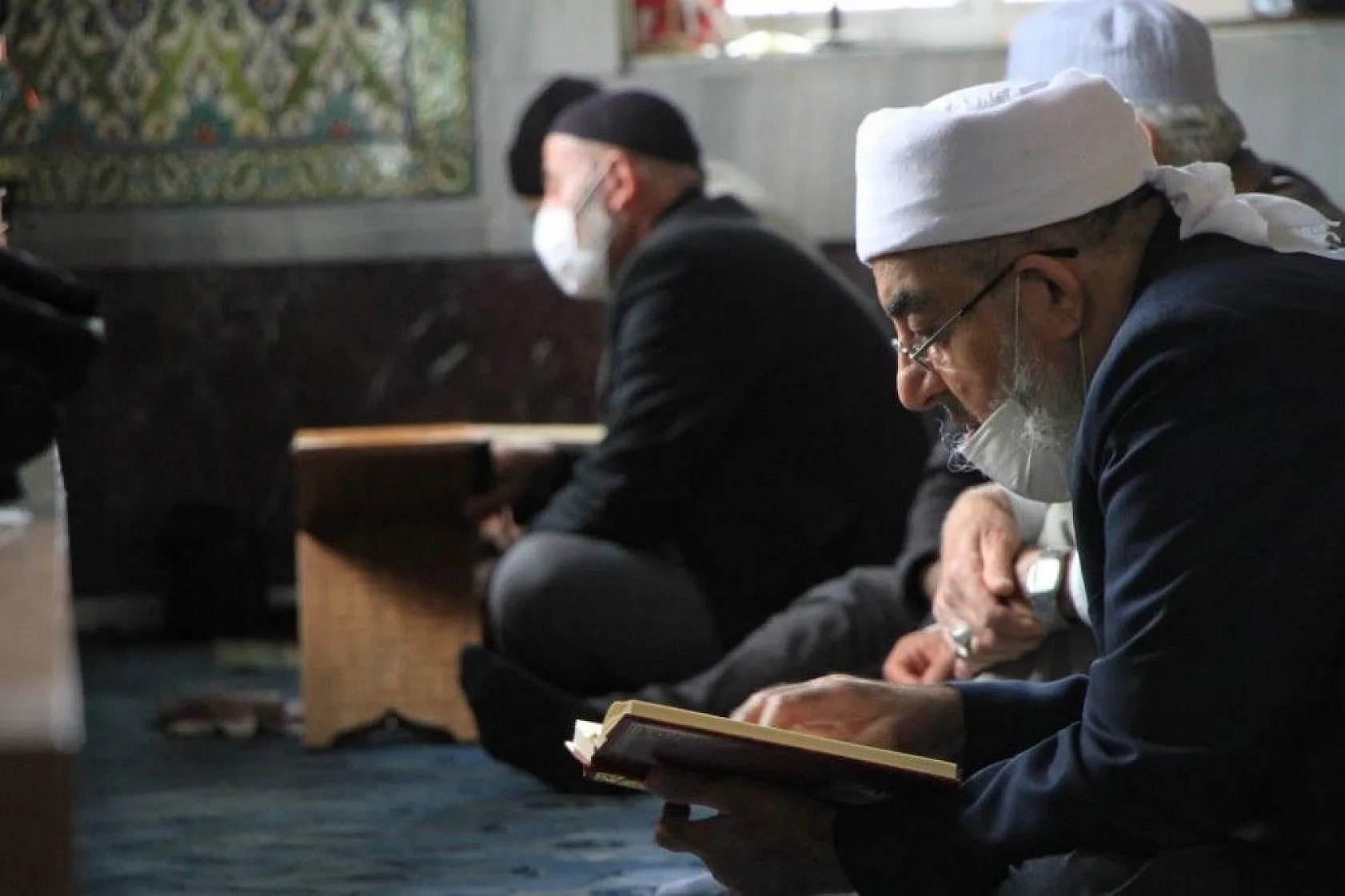 İzzet Paşa Camii'nde duygulu anlar yaşandı