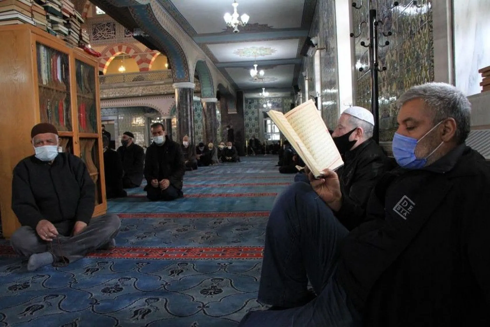 İzzet Paşa Camii'nde duygulu anlar yaşandı