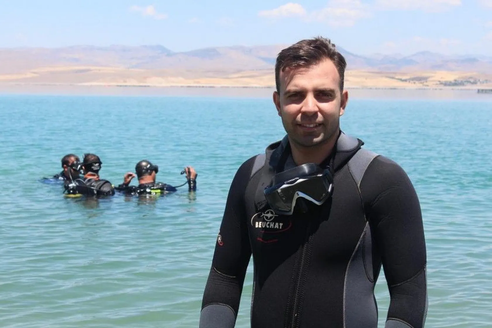 Yarımada olan Elazığ, dalış tutuklarının dikkatini çekiyor