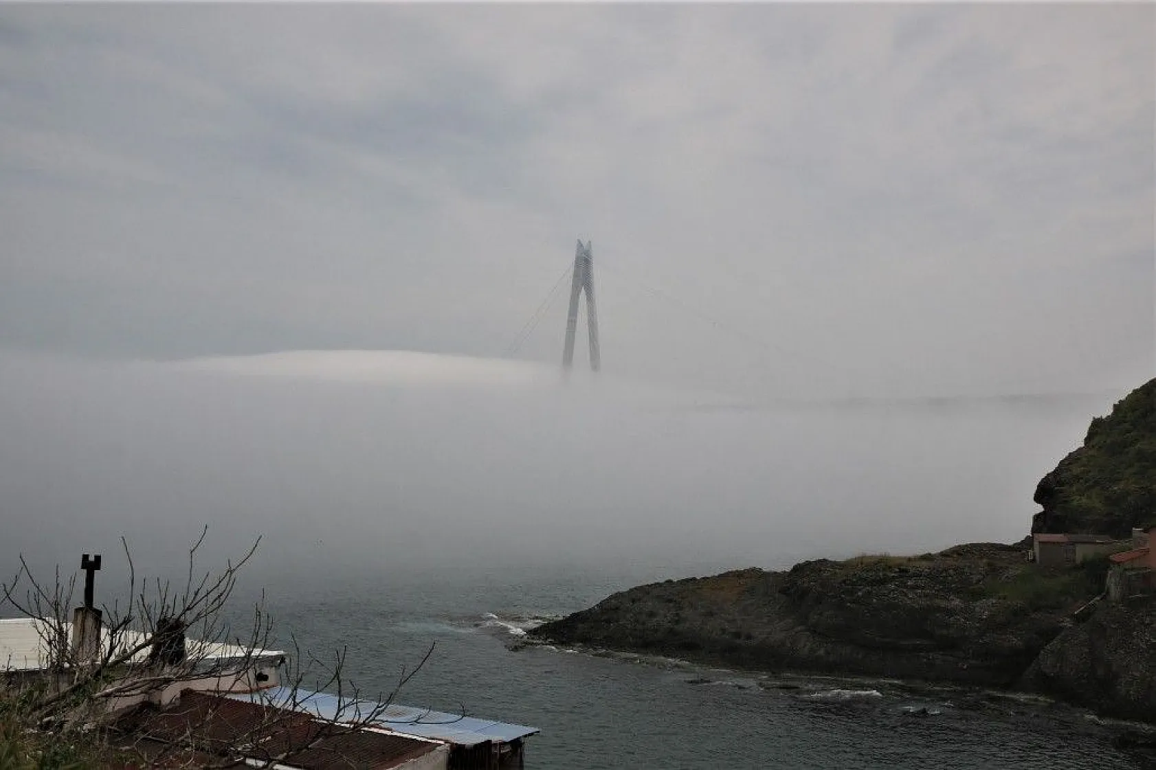 Yavuz Sultan Selim köprüsünden masalsı görüntüler