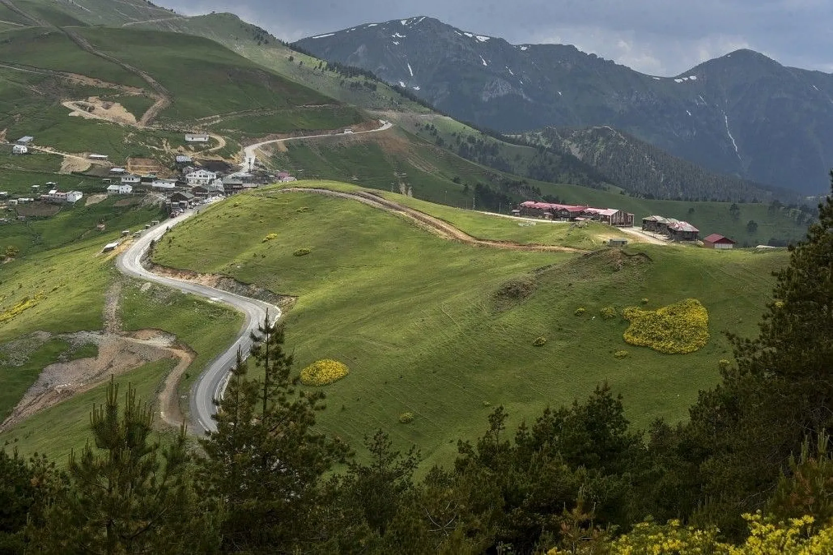 Zigana Dağında renk cümbüşü