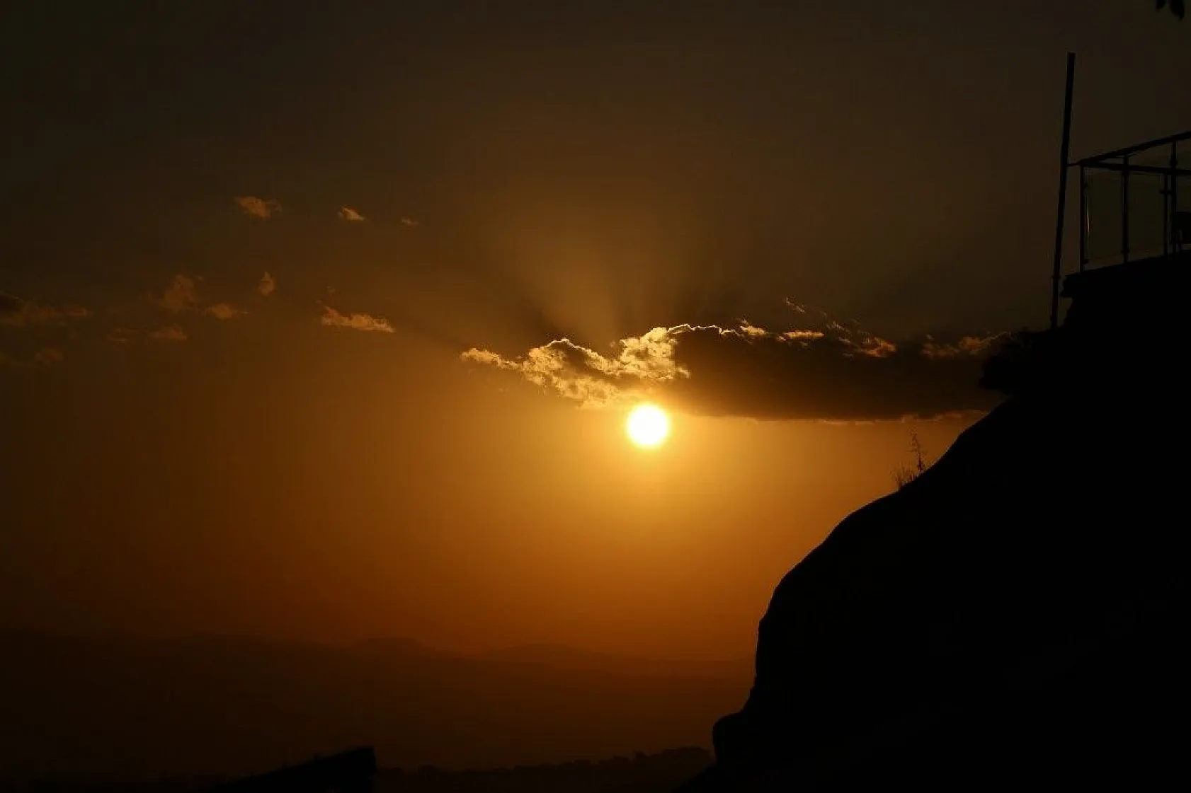 Elazığ'da gün batımı