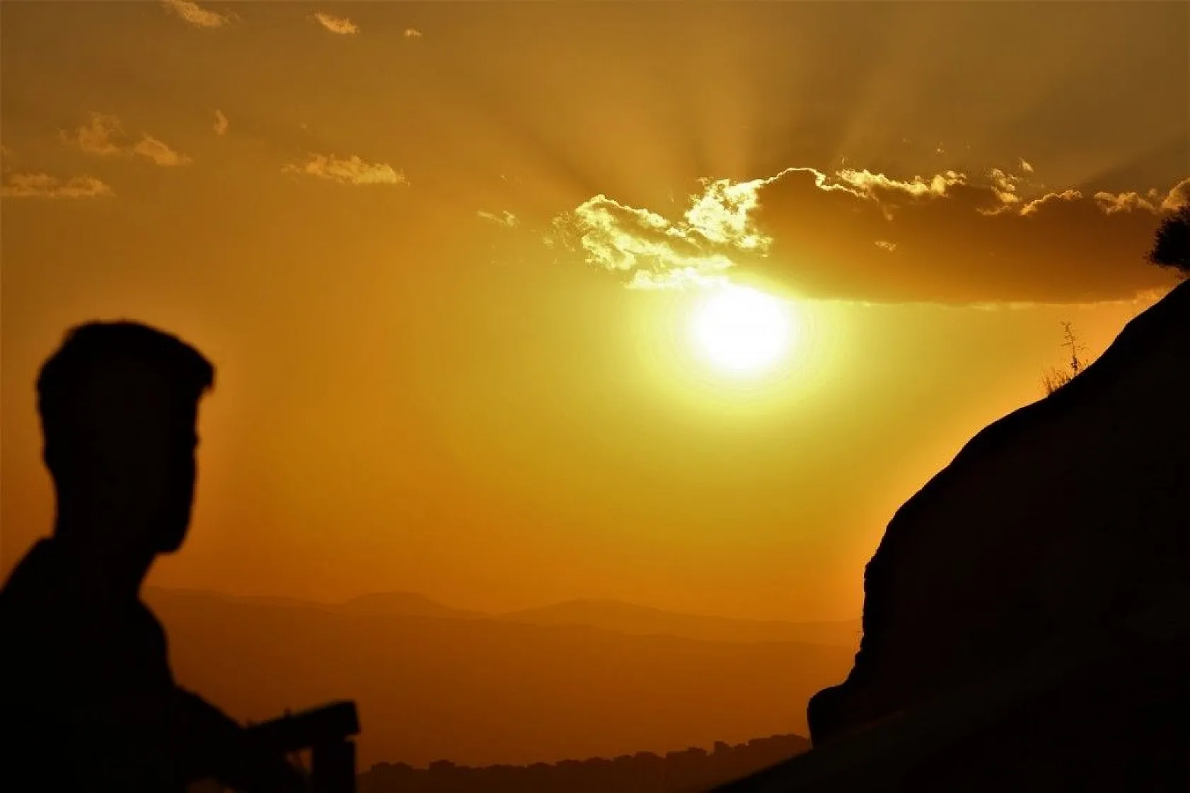 Elazığ'da gün batımı