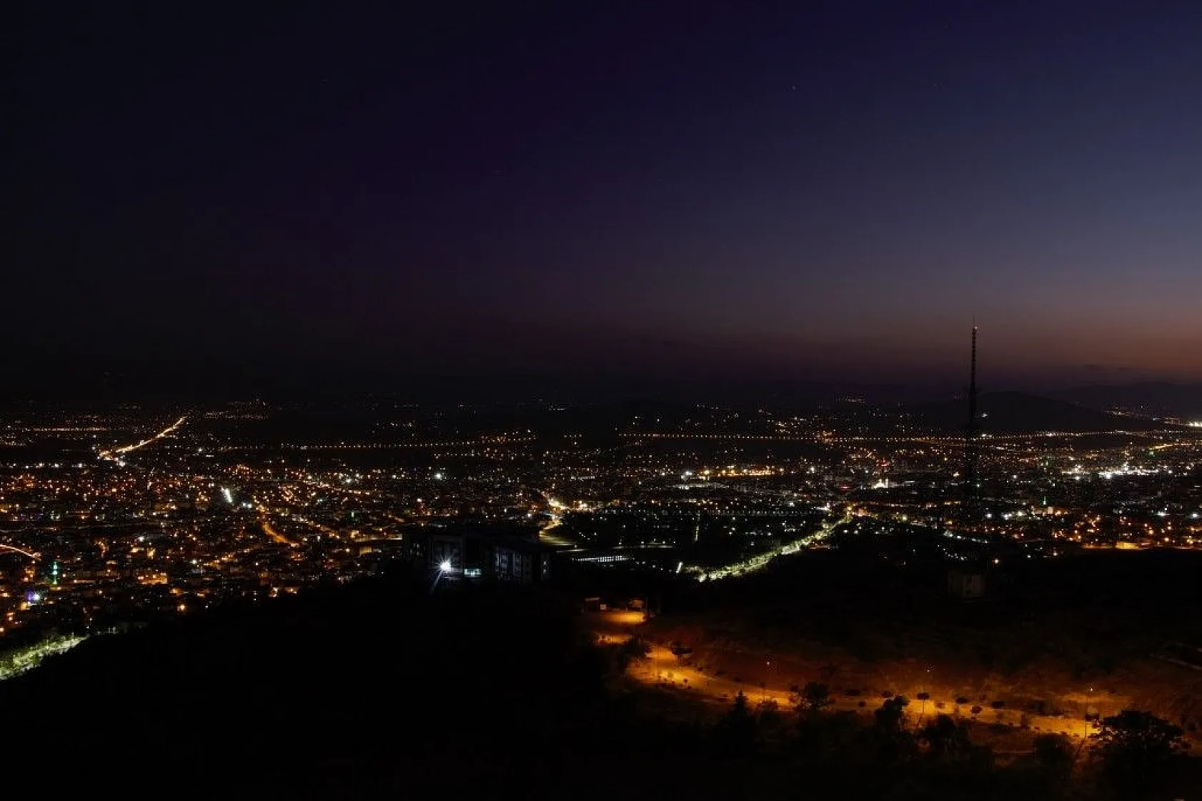 Elazığ'da gün batımı