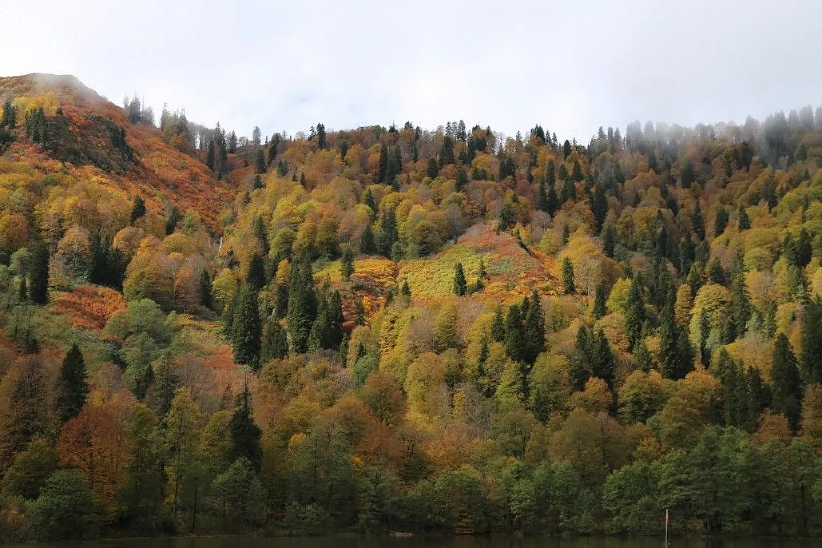 Borçka Karagöl'ün büyüleyen sonbahar güzelliği