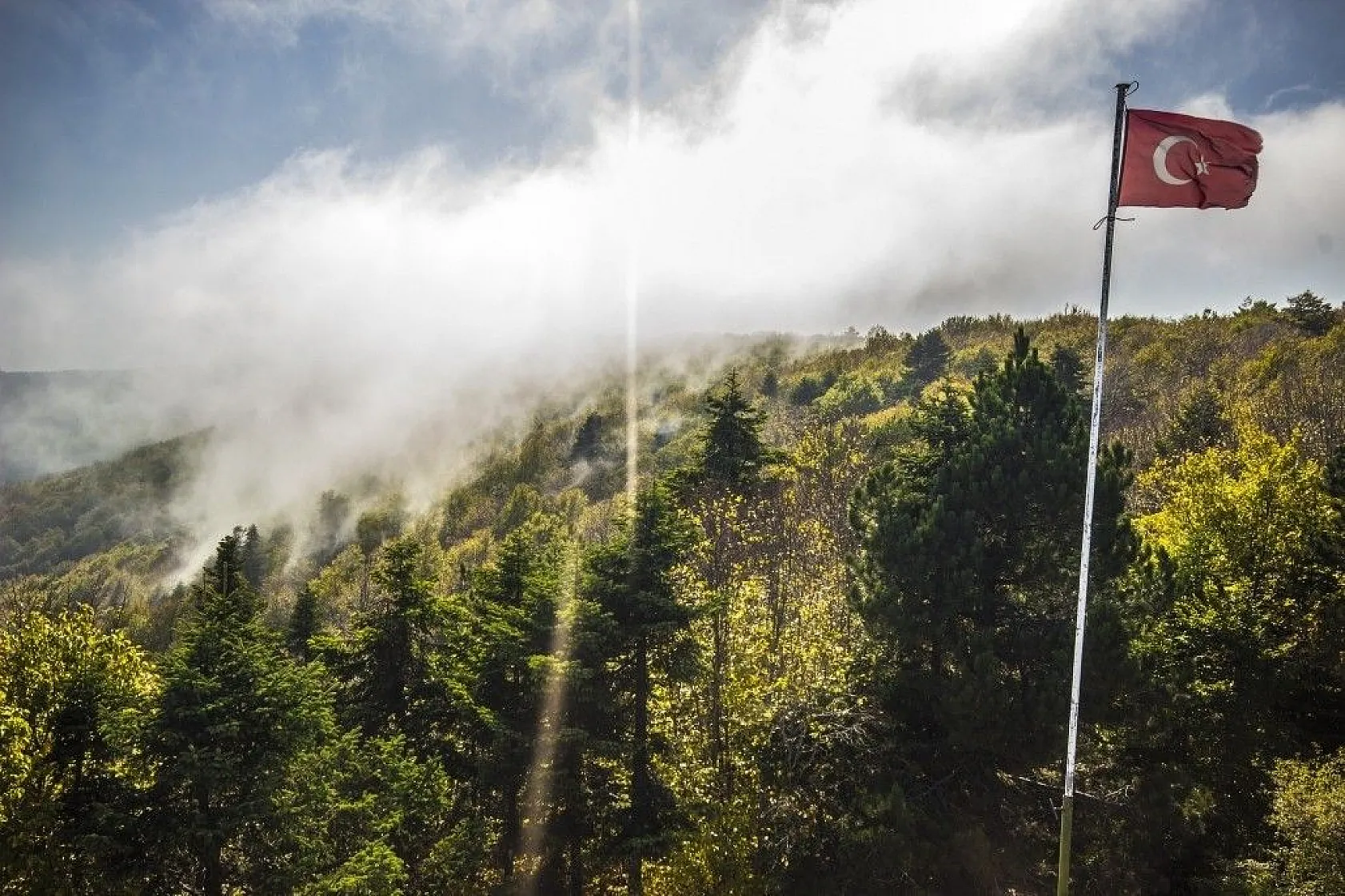 Kazdağları'nın sonbahar renkleri büyülüyor
