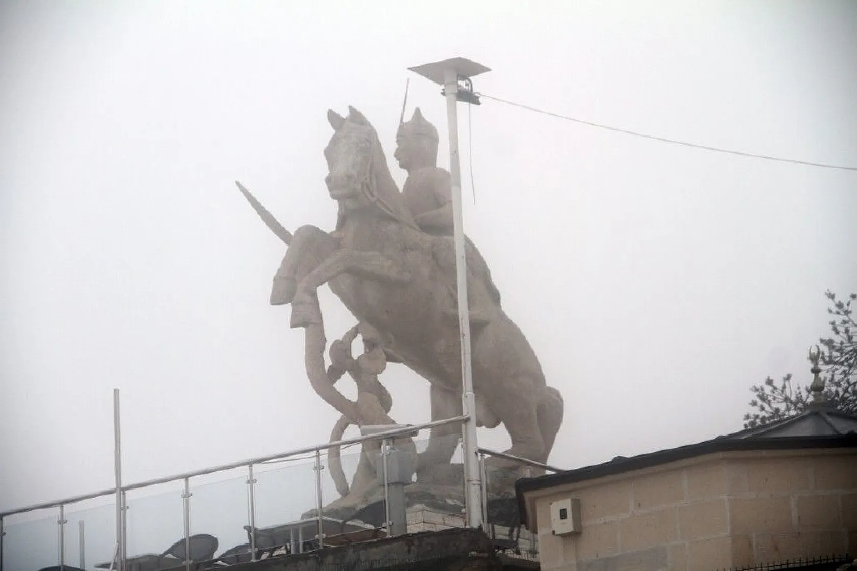 Harput'ta sis kartpostallık görüntüler oluşturdu