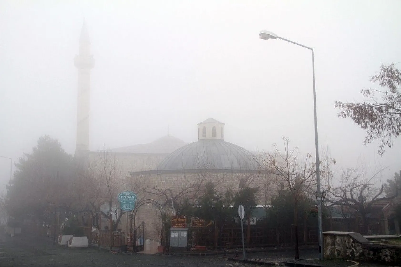 Harput'ta sis kartpostallık görüntüler oluşturdu