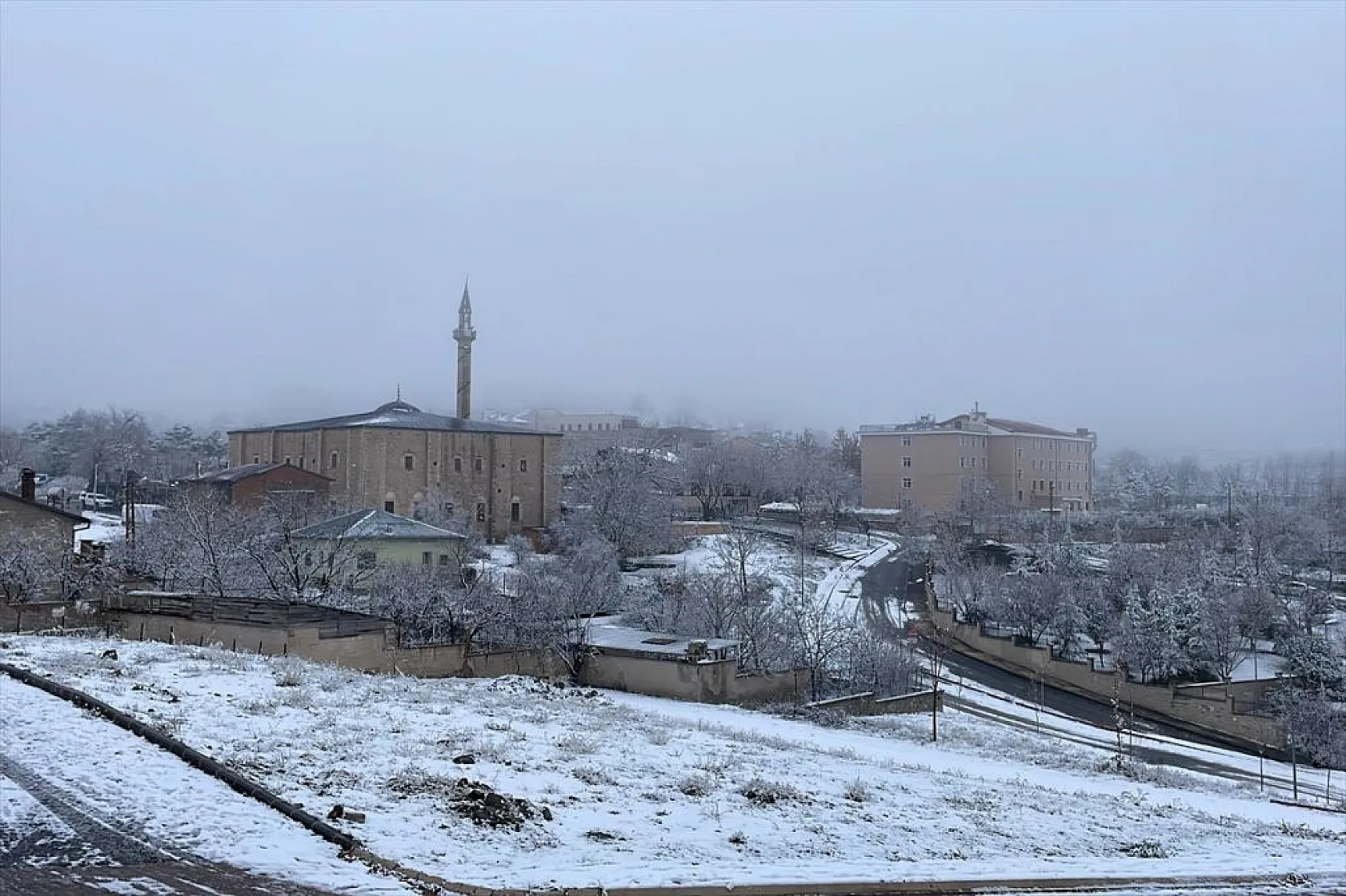 Harput'tan kış manzaraları...