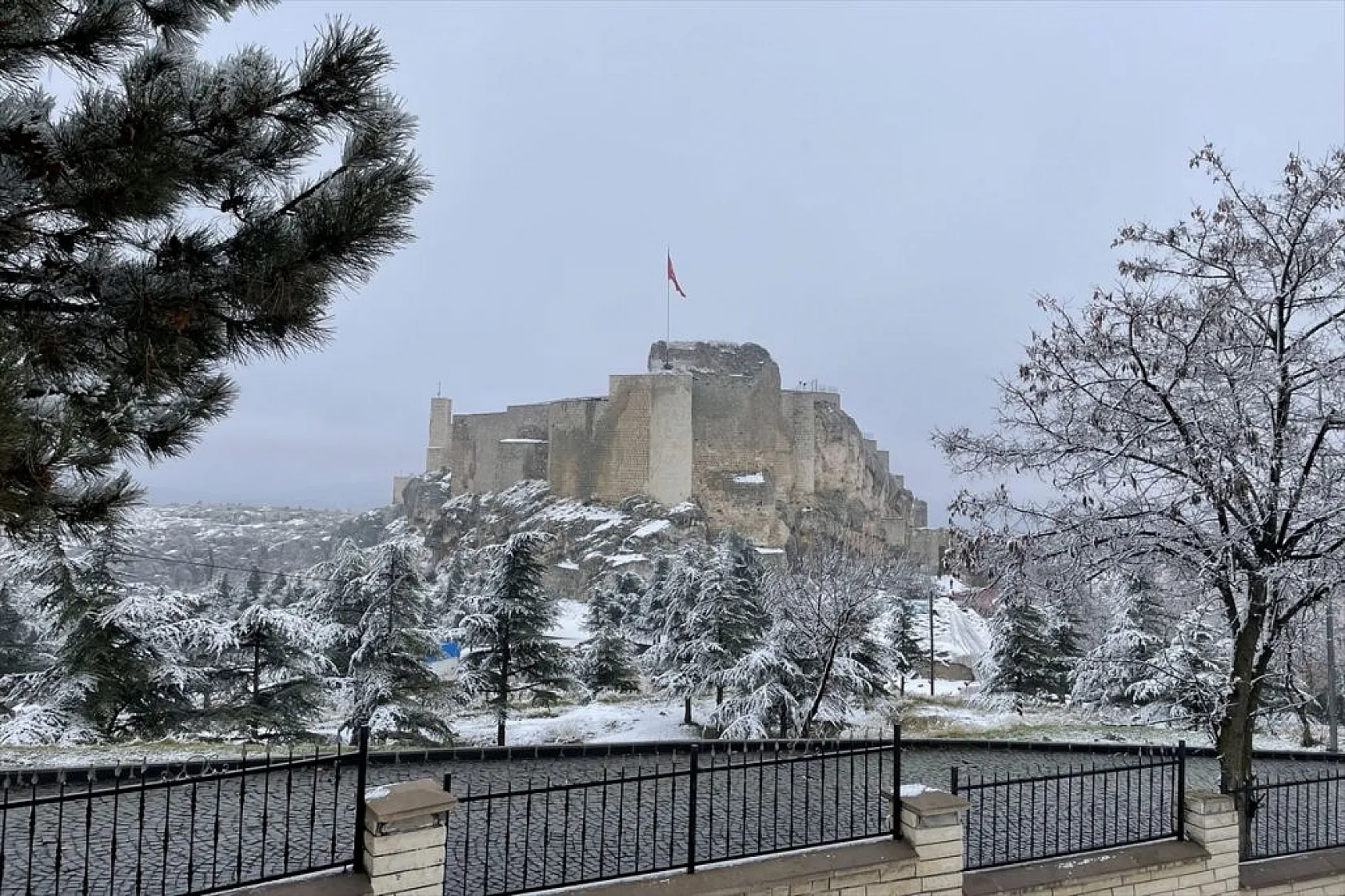 Harput'tan kış manzaraları...