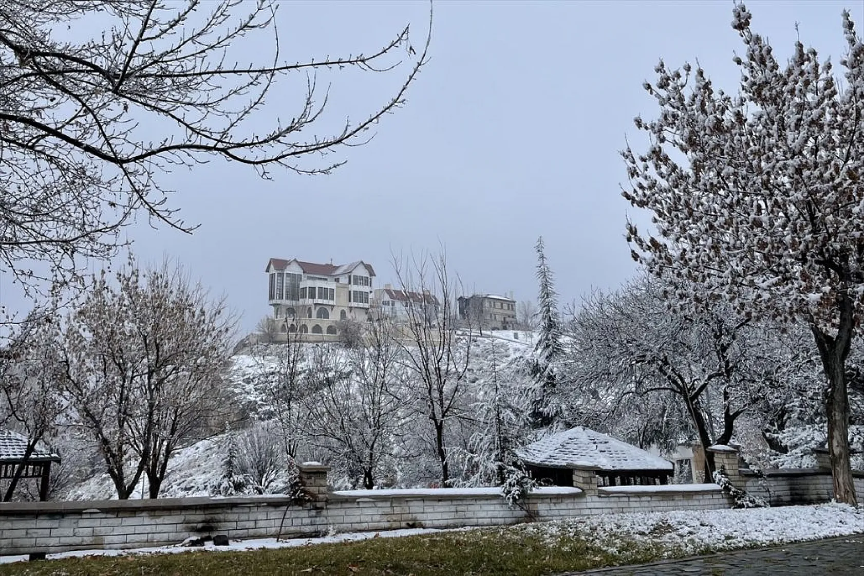 Harput'tan kış manzaraları...