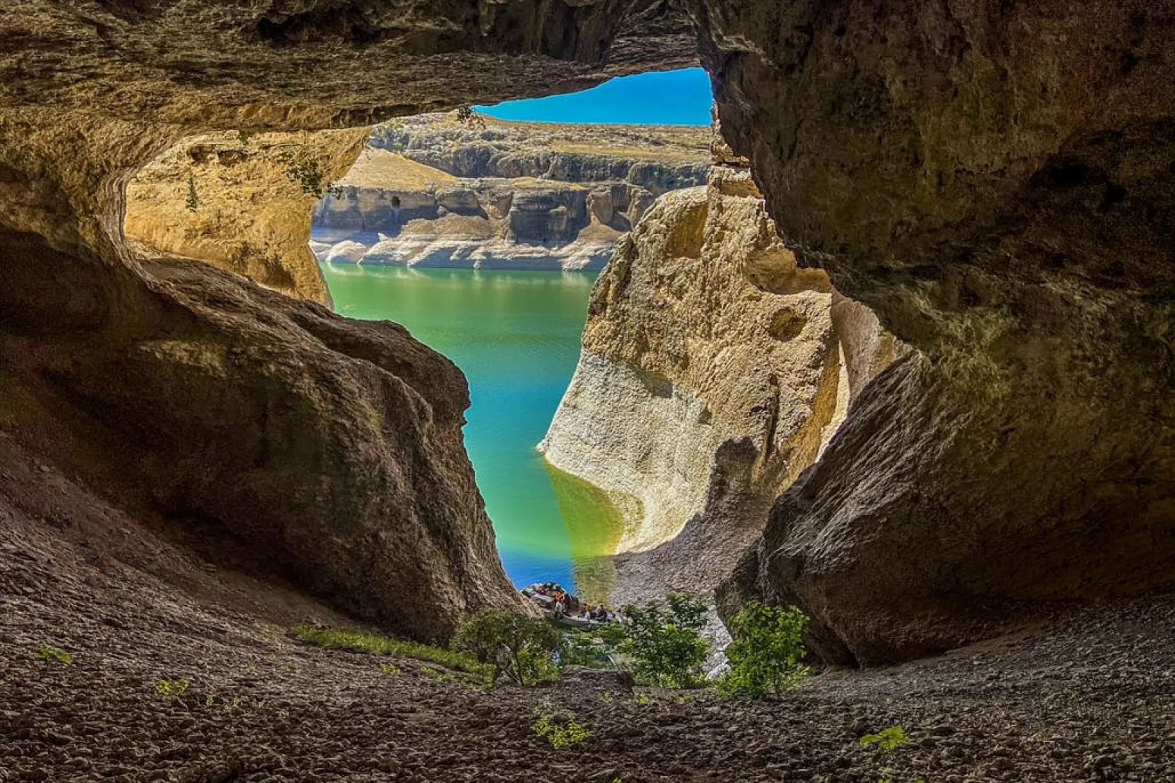 Doğa harikası Karaleylek Kanyonu