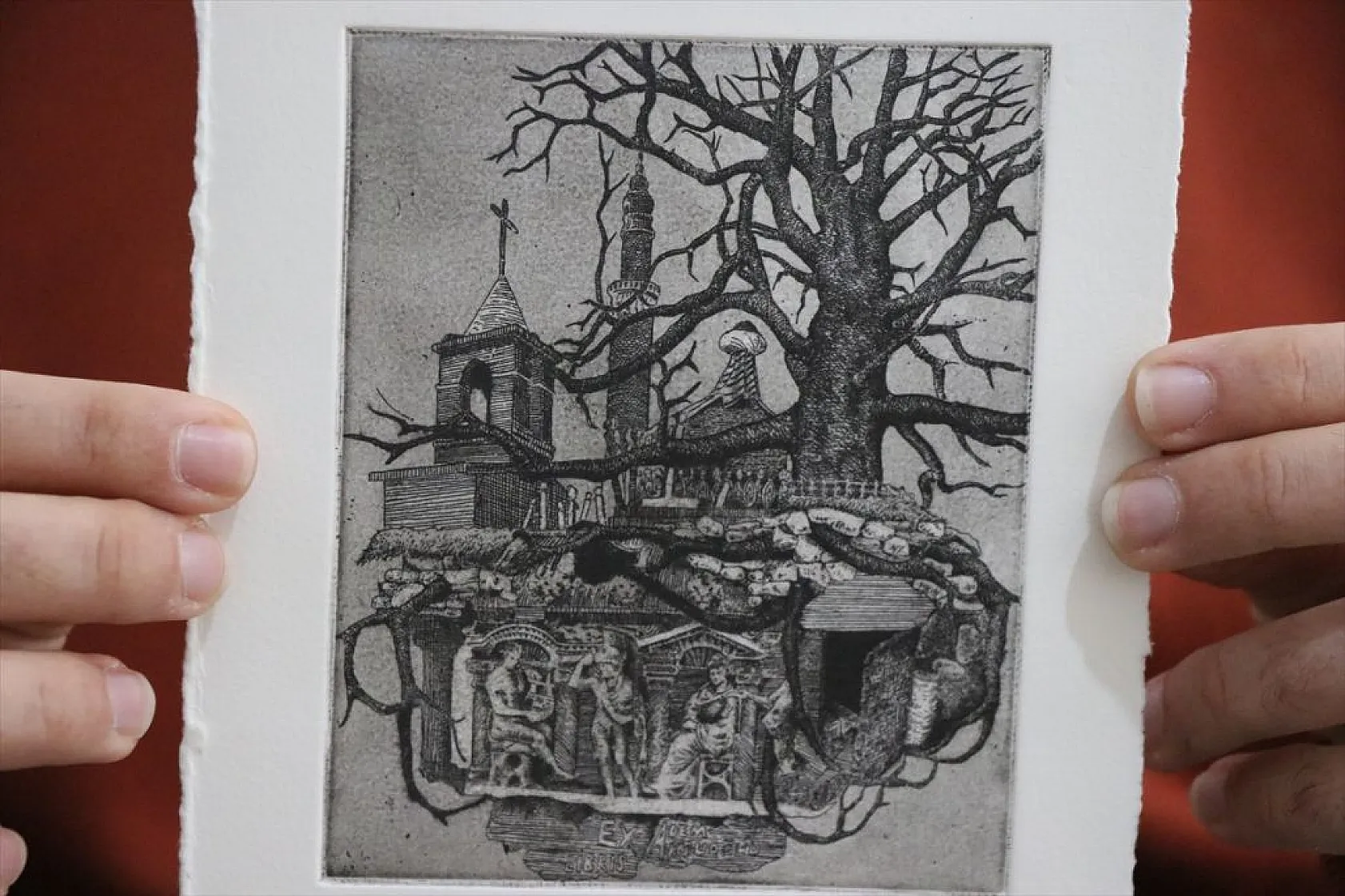 Konuşma güçlüğü yaşayan gencin dünyası resimle değişti