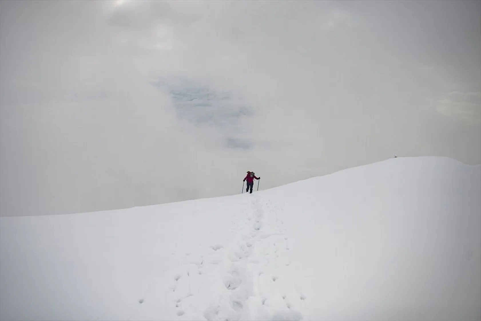 Tunceli'de dağcılar Gelincik Zirvesi'ne tırmandı
