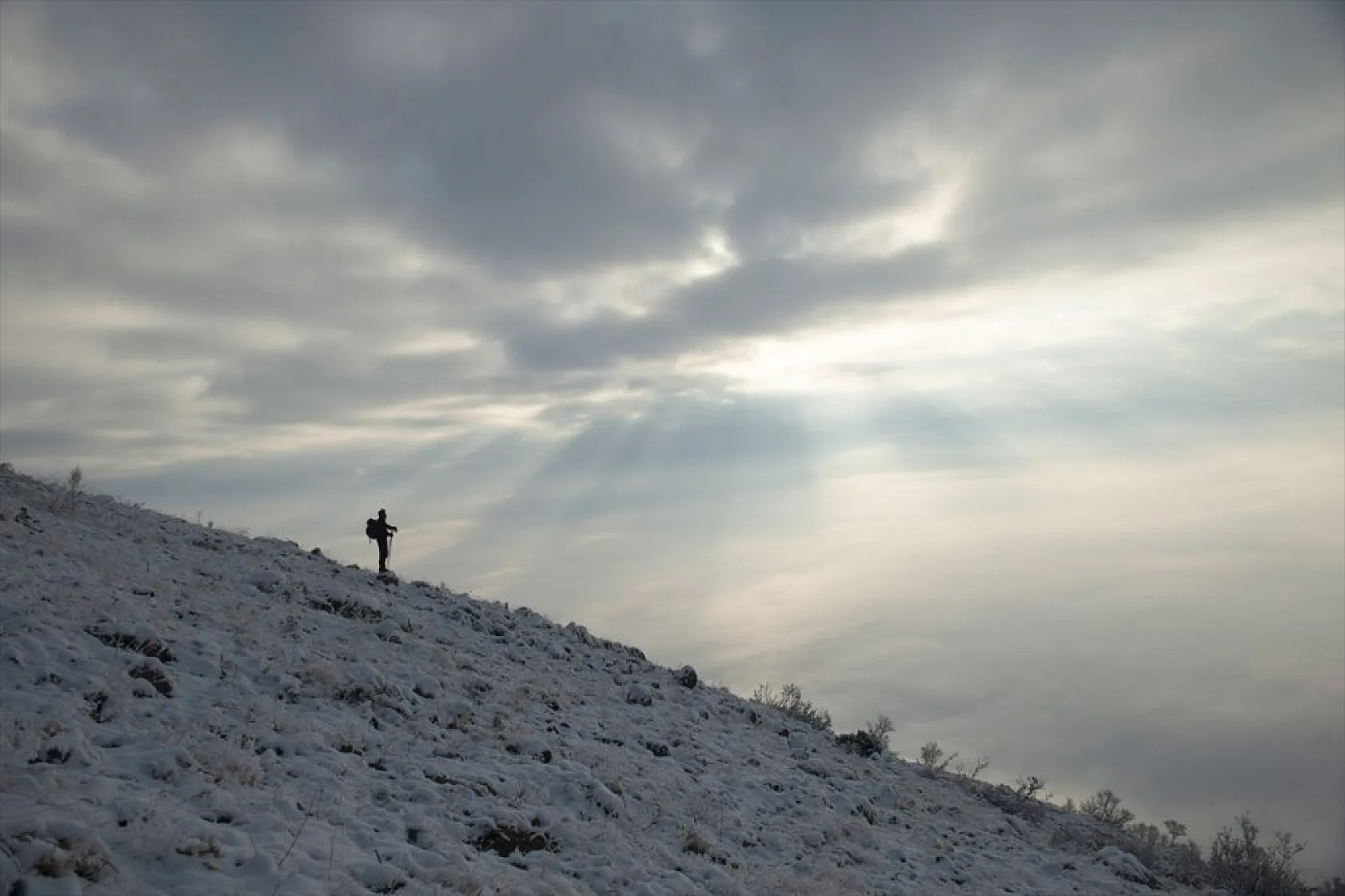 Tunceli'de dağcılar Gelincik Zirvesi'ne tırmandı