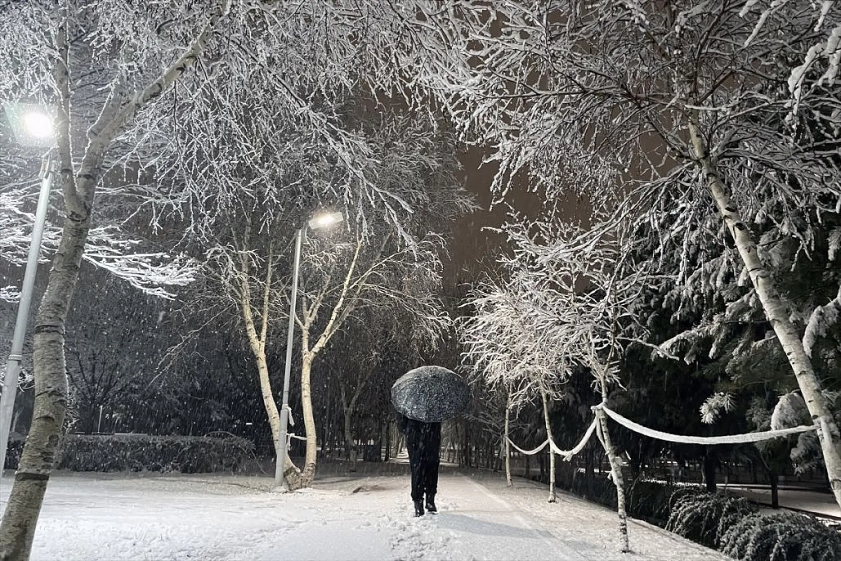 Elazığ'da kar yağışı etkili oldu
