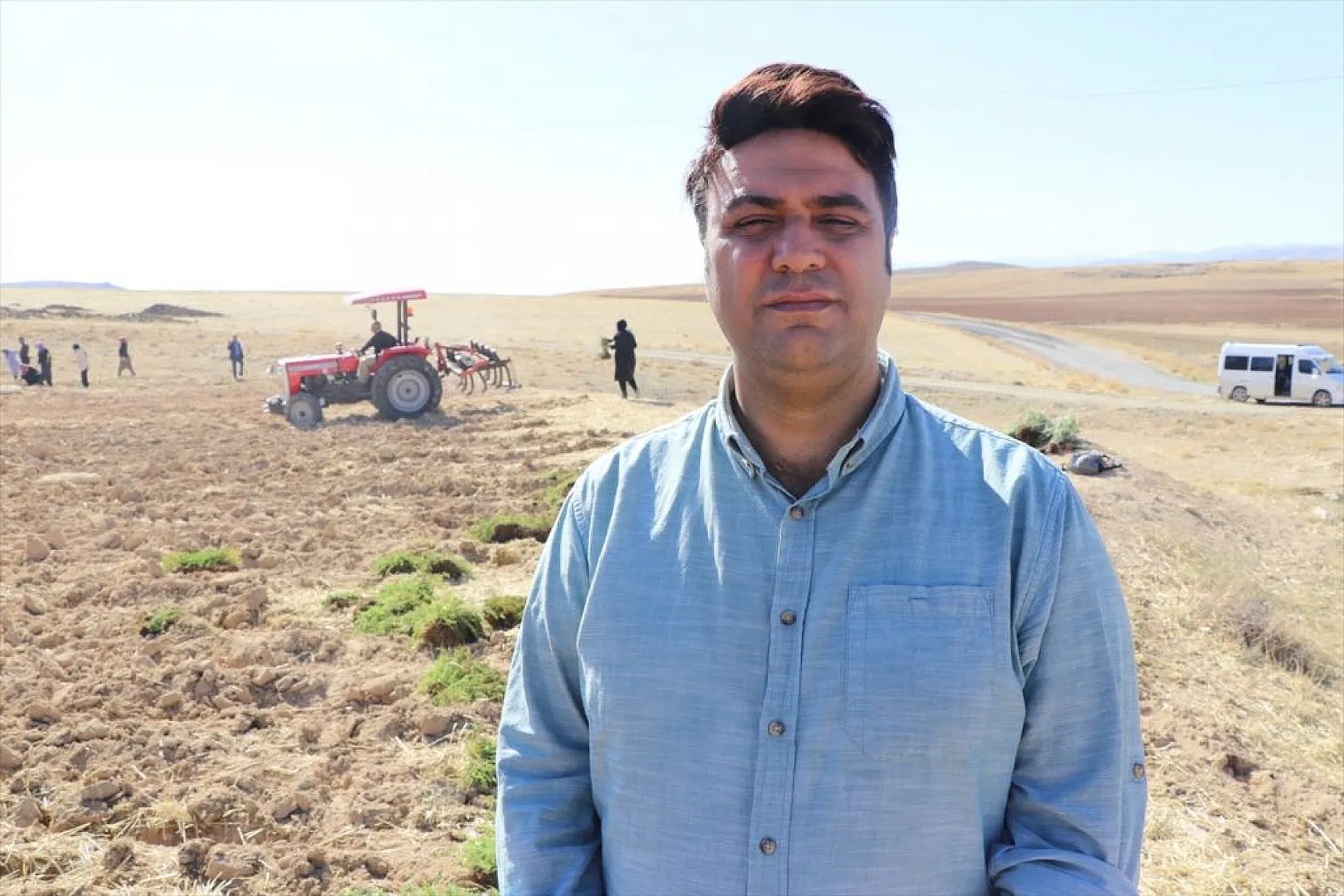 Atıl araziler tıbbi bitkilerle tarıma kazandırılıyor