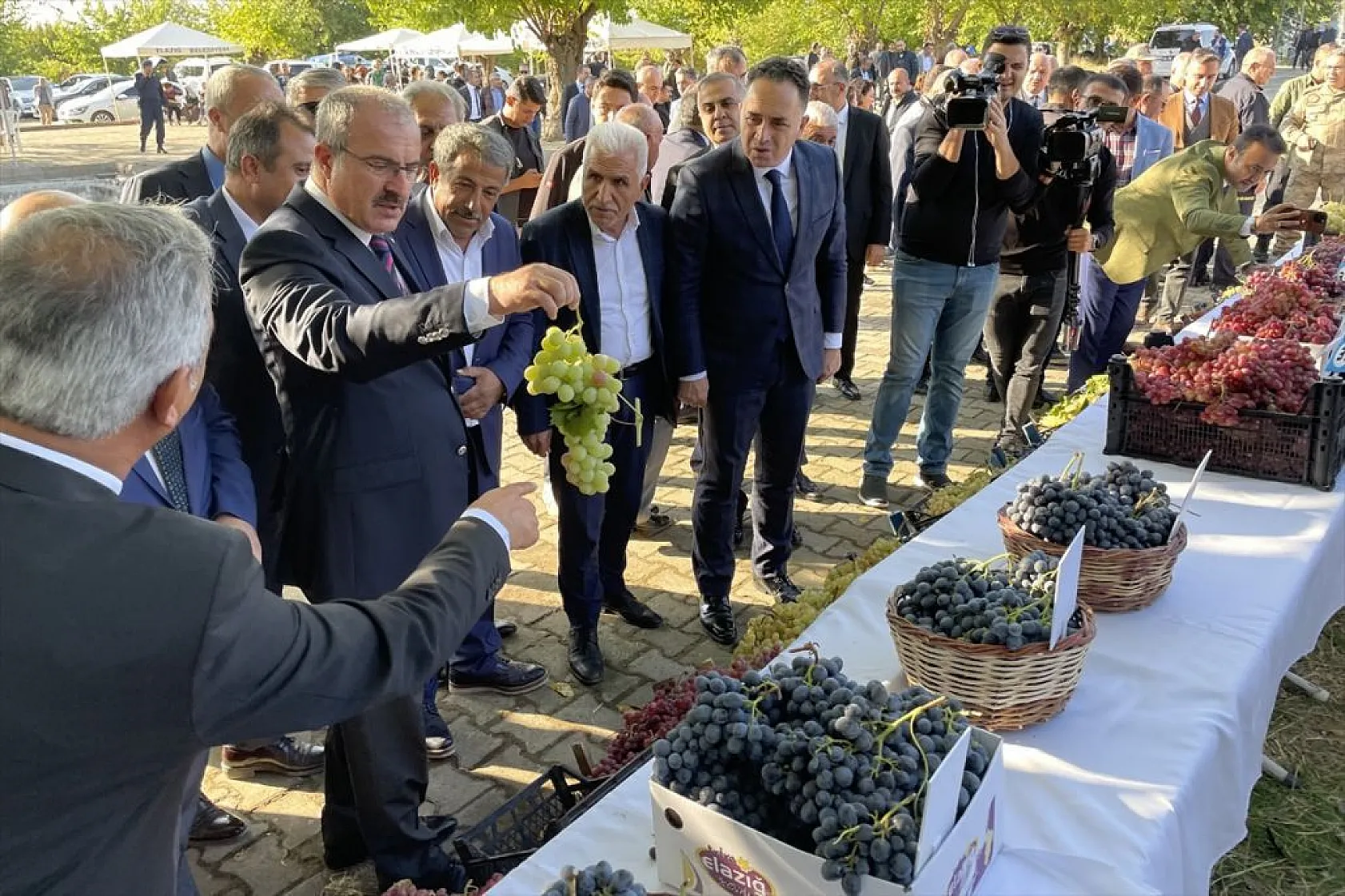 Elazığ'da 'bağ bozumu ve orcik' etkinliği