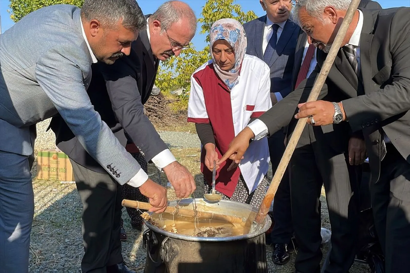 Elazığ'da 'bağ bozumu ve orcik' etkinliği