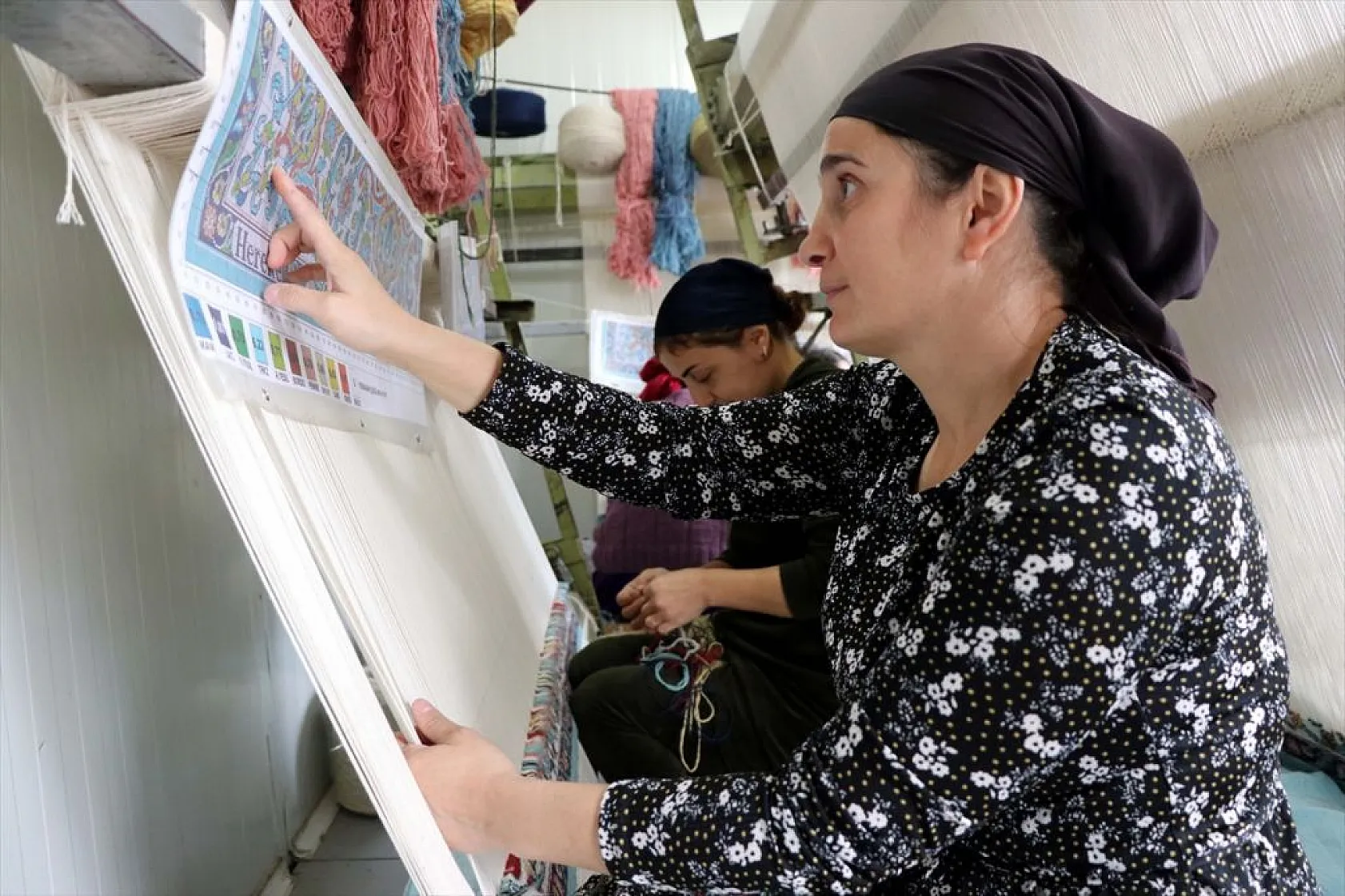 Ahıska Türkü kadınlar Türkiye'de meslek öğreniyor