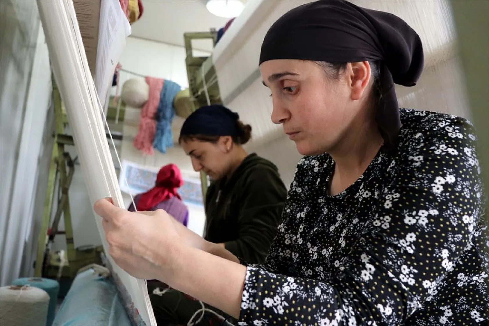 Ahıska Türkü kadınlar Türkiye'de meslek öğreniyor