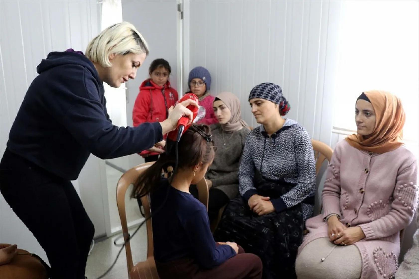 Ahıska Türkü kadınlar Türkiye'de meslek öğreniyor