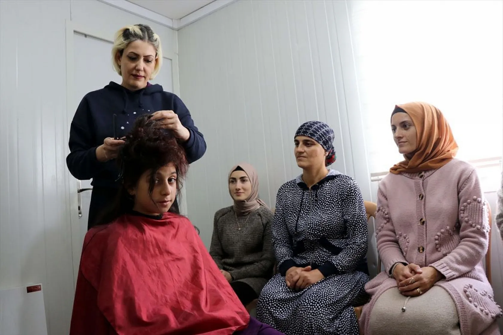 Ahıska Türkü kadınlar Türkiye'de meslek öğreniyor