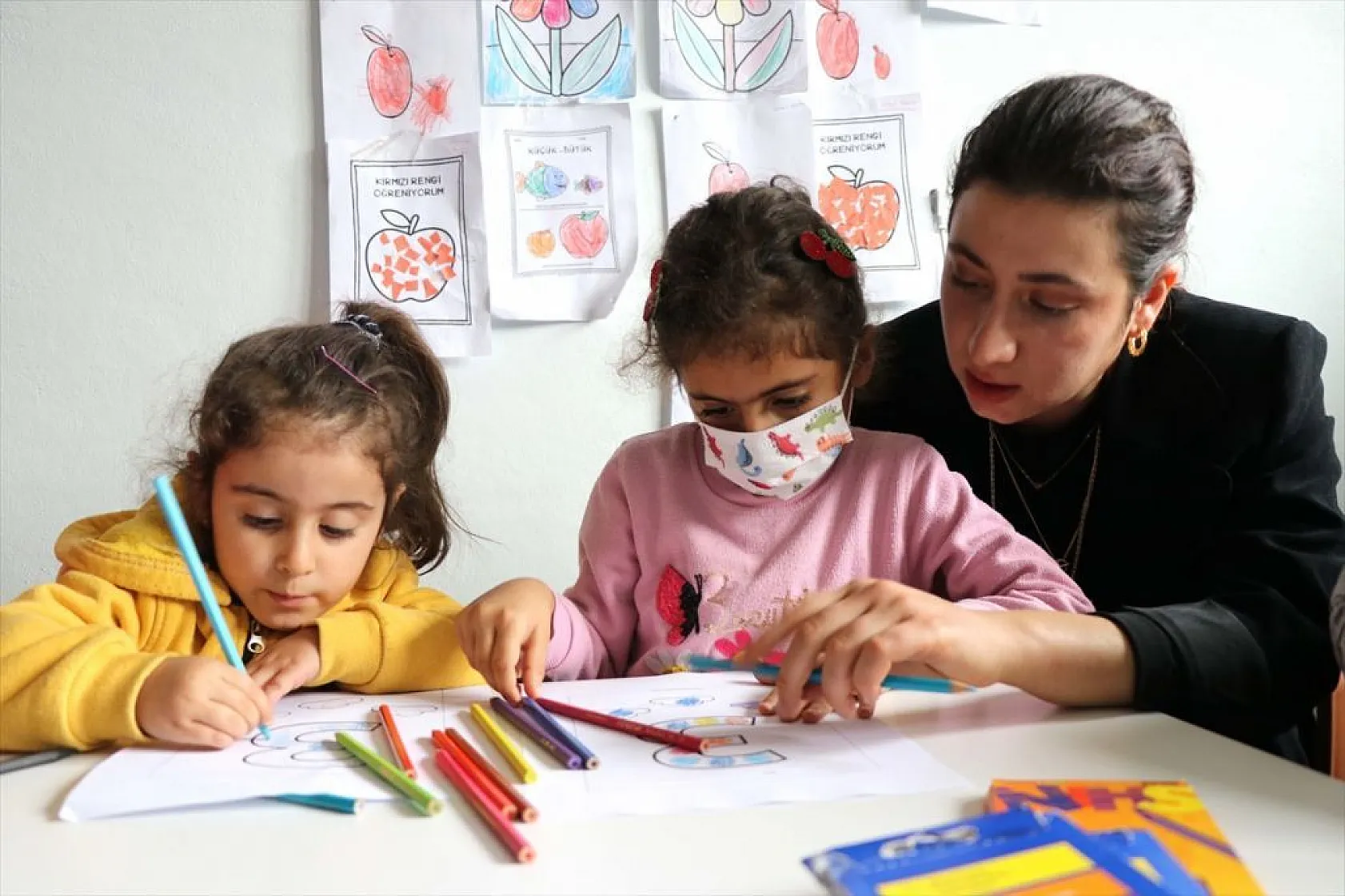 'Gezici öğretmen' uygulaması, öğrencileri okulla buluşturdu