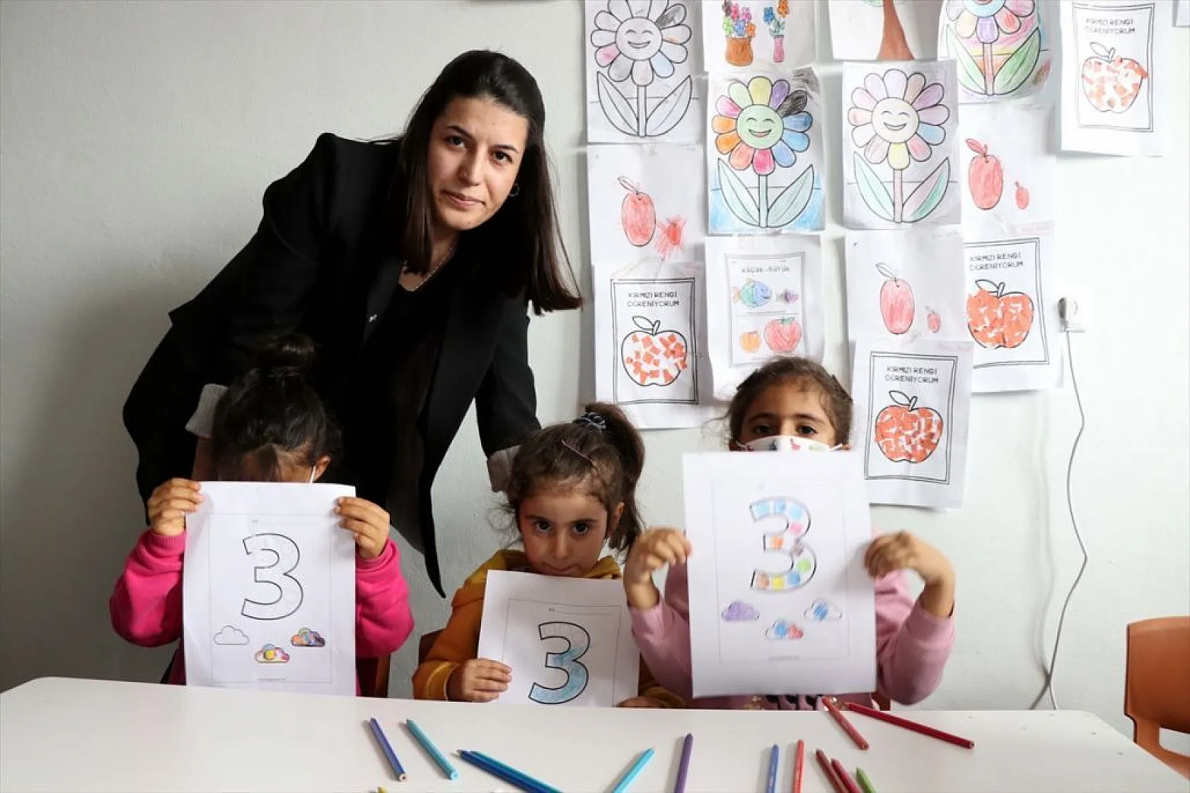'Gezici öğretmen' uygulaması, öğrencileri okulla buluşturdu