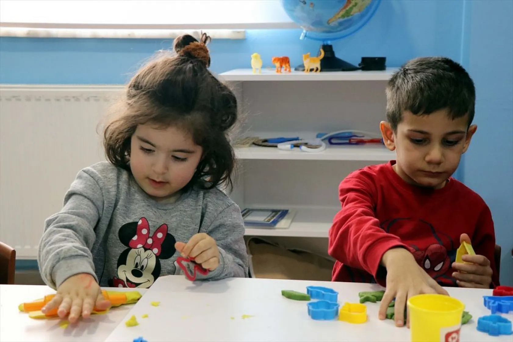 Depremzede minikler için, yurtta ana sınıfı oluşturuldu