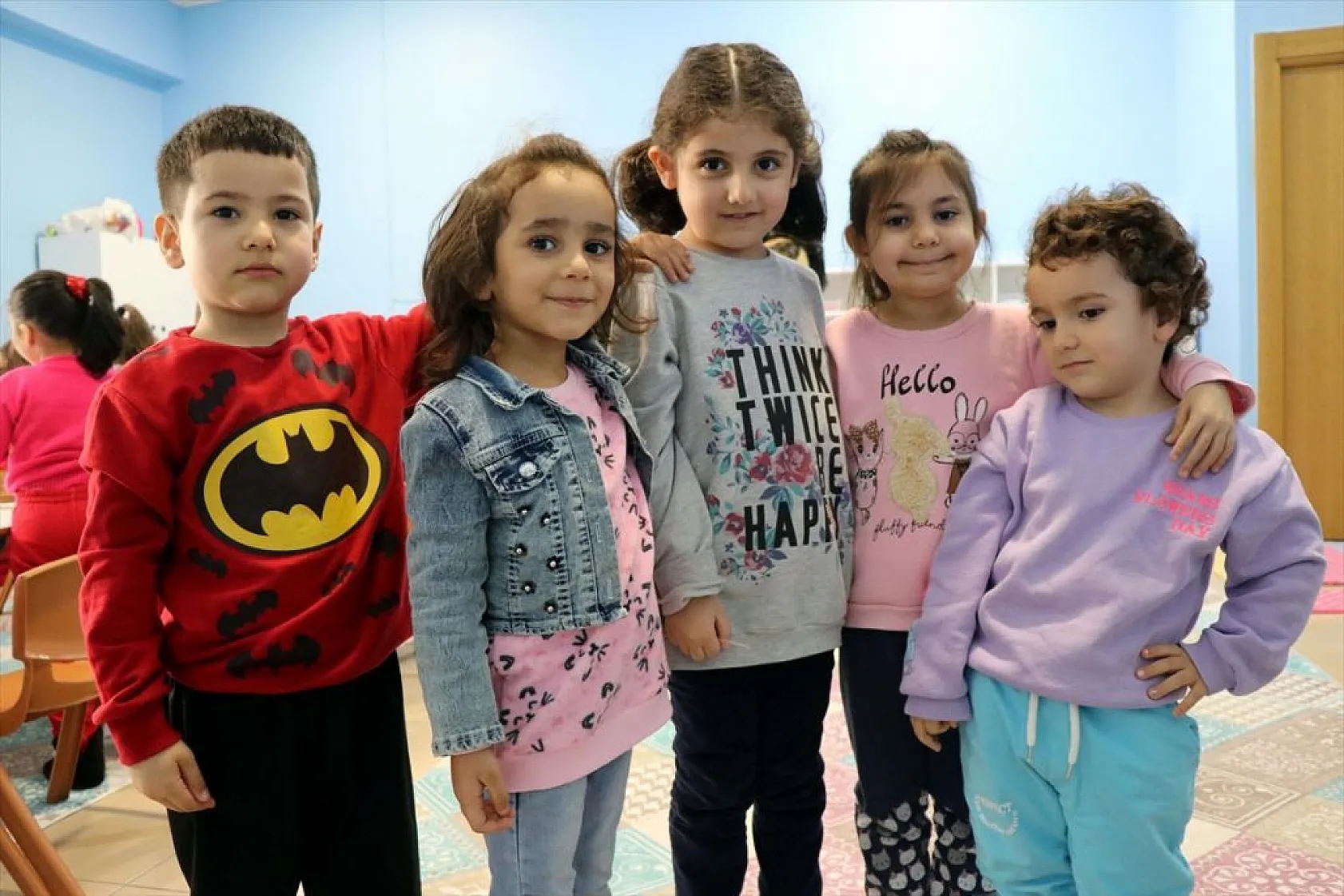 Depremzede minikler için, yurtta ana sınıfı oluşturuldu