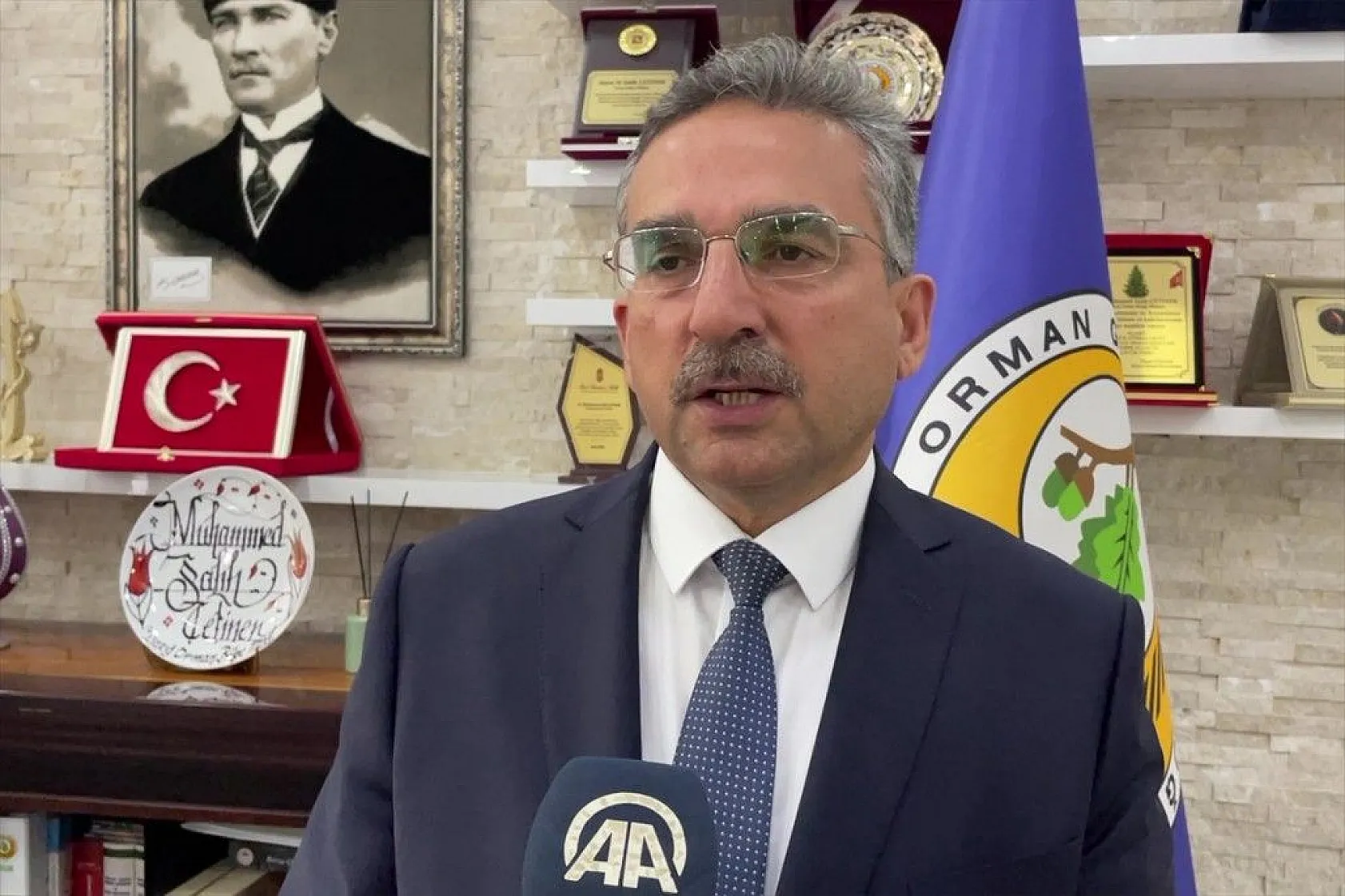 40 yıl önce dikilen fidanlar bozkırı ormana dönüştü